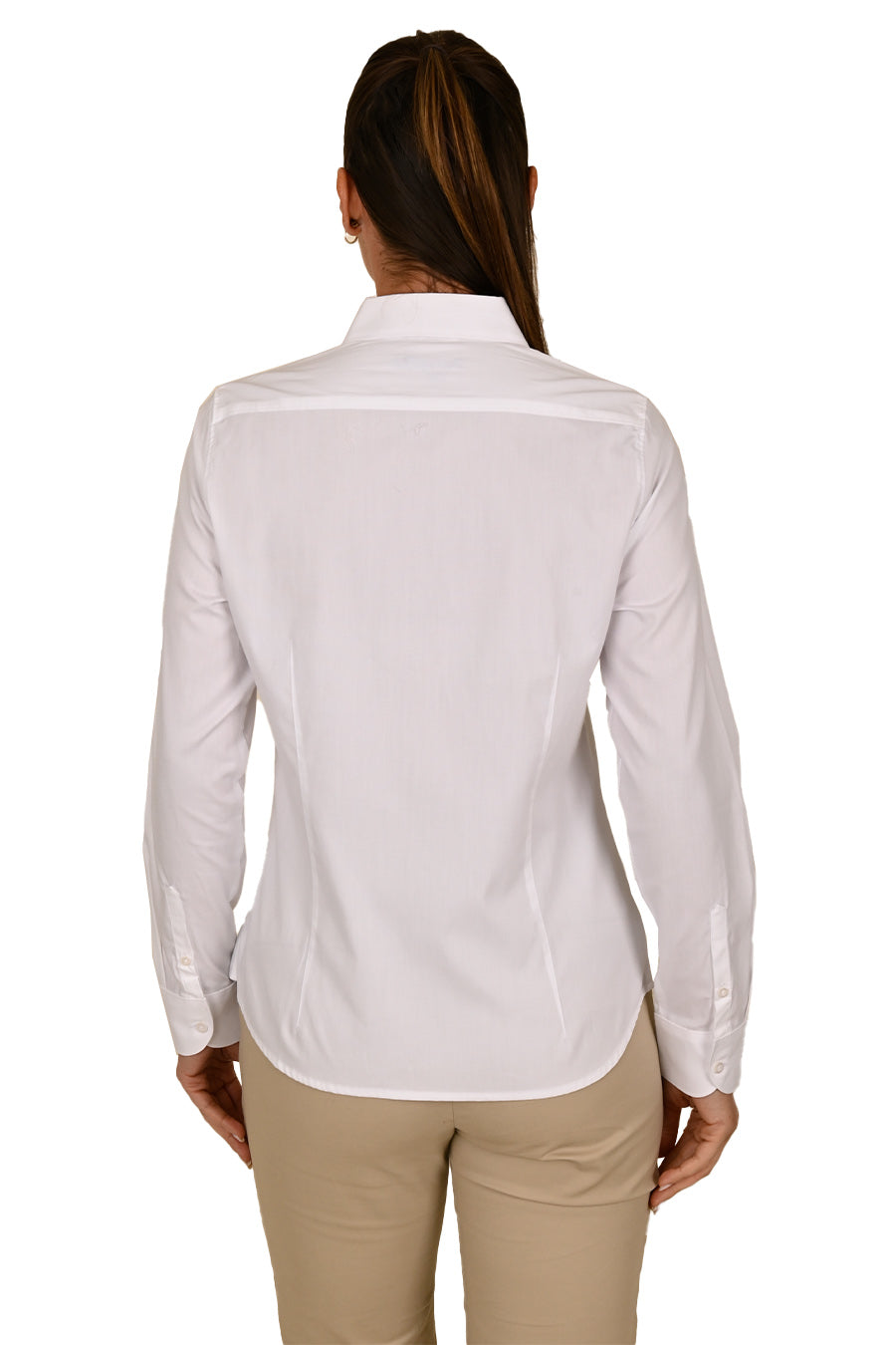 Blusa Oxford manga larga