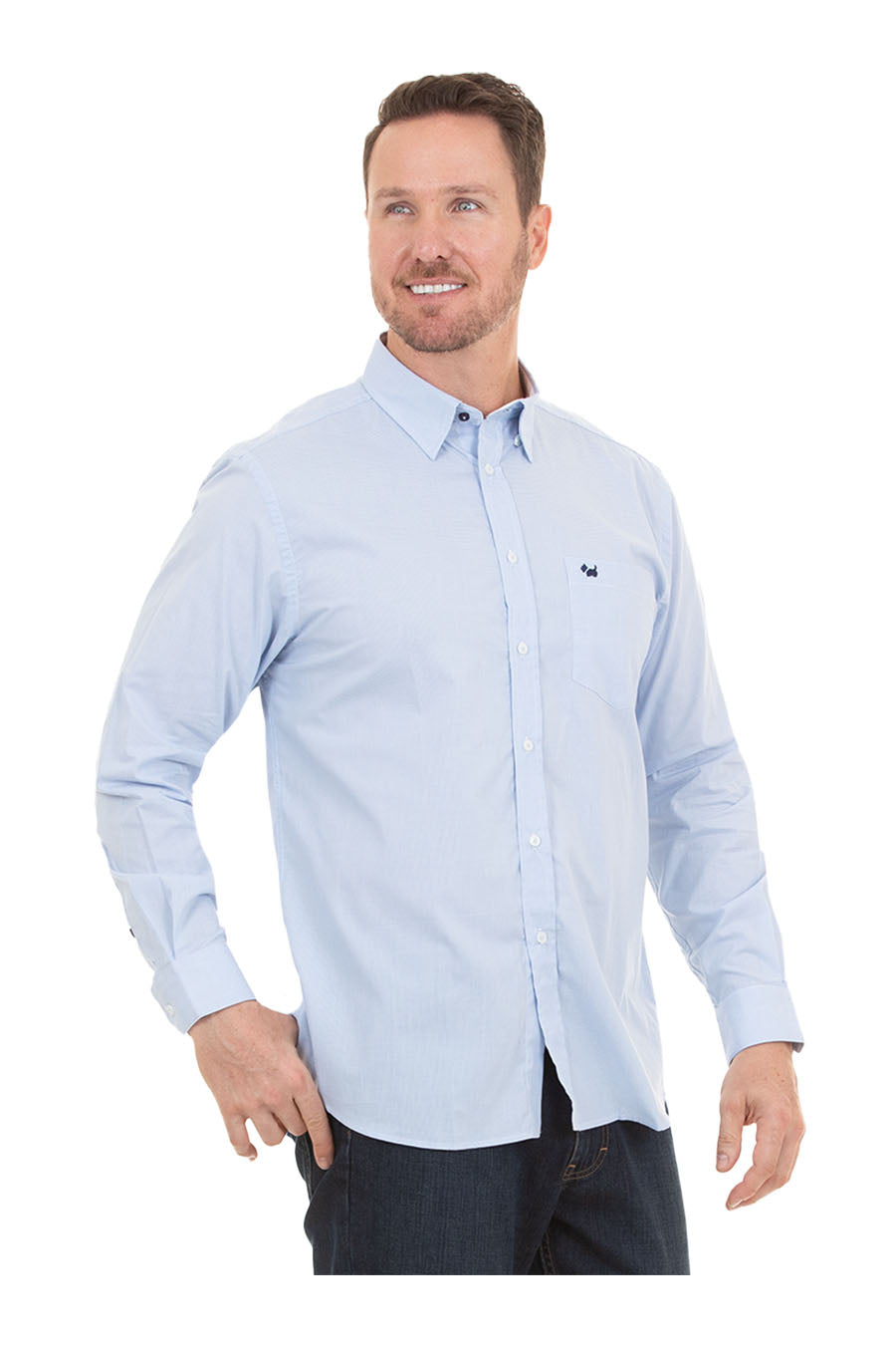 Camisa Caspar manga larga