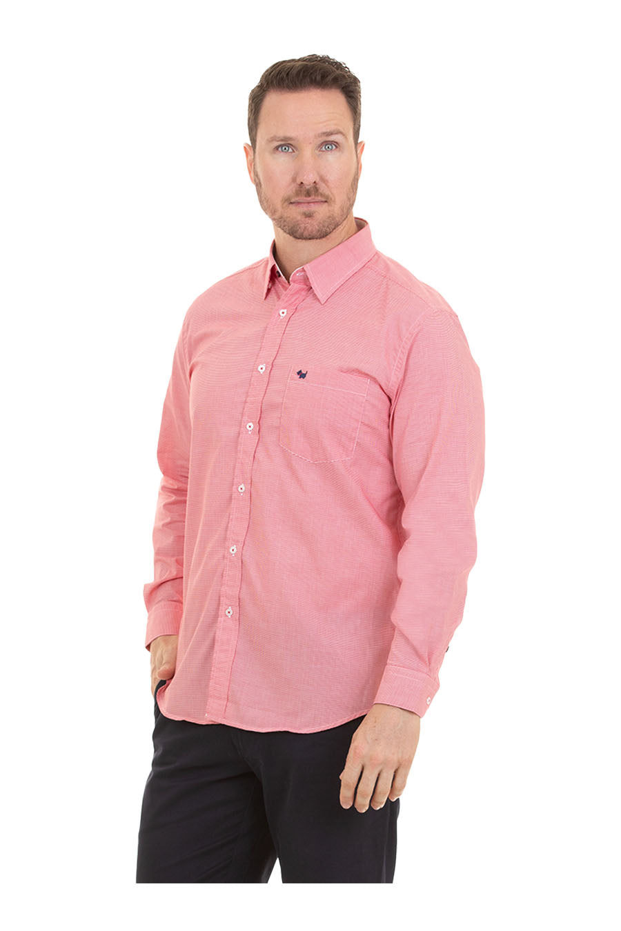 Camisa Caspar manga larga