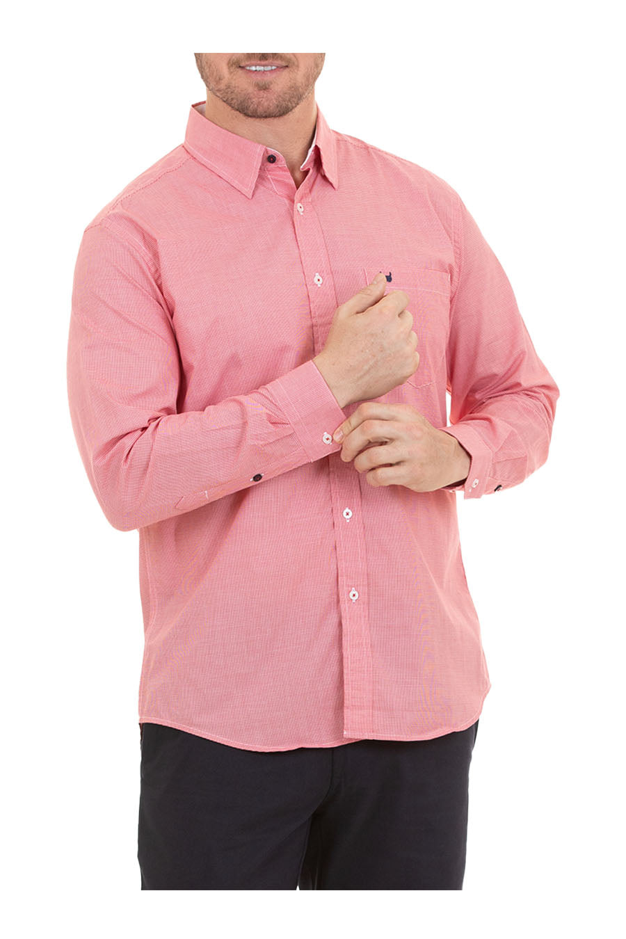 Camisa Caspar manga larga