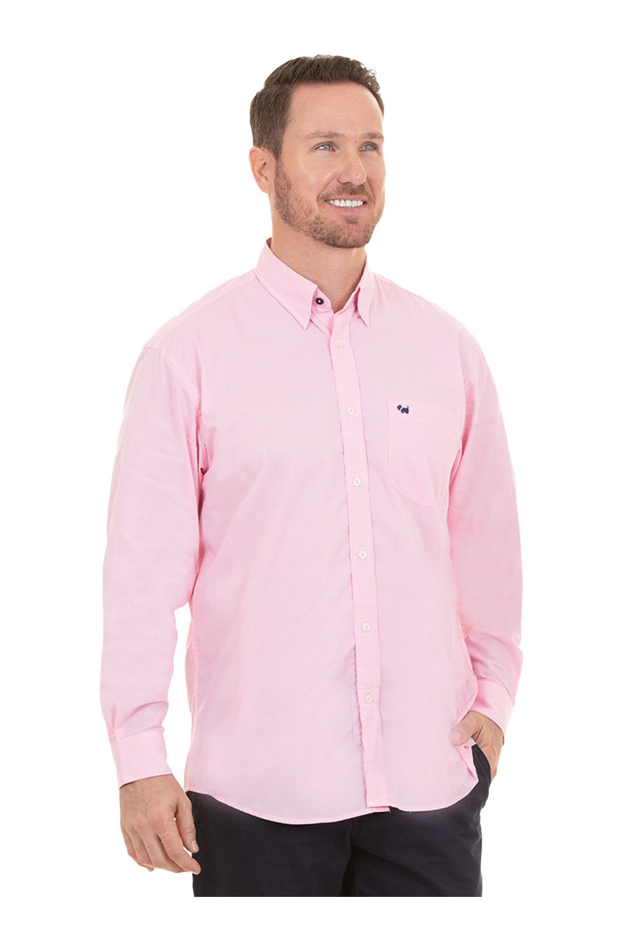 Camisa Caspar manga larga