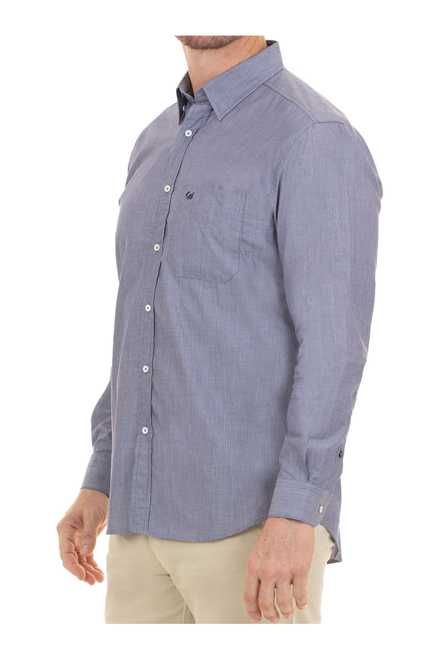 Camisa Fil a Fil manga larga