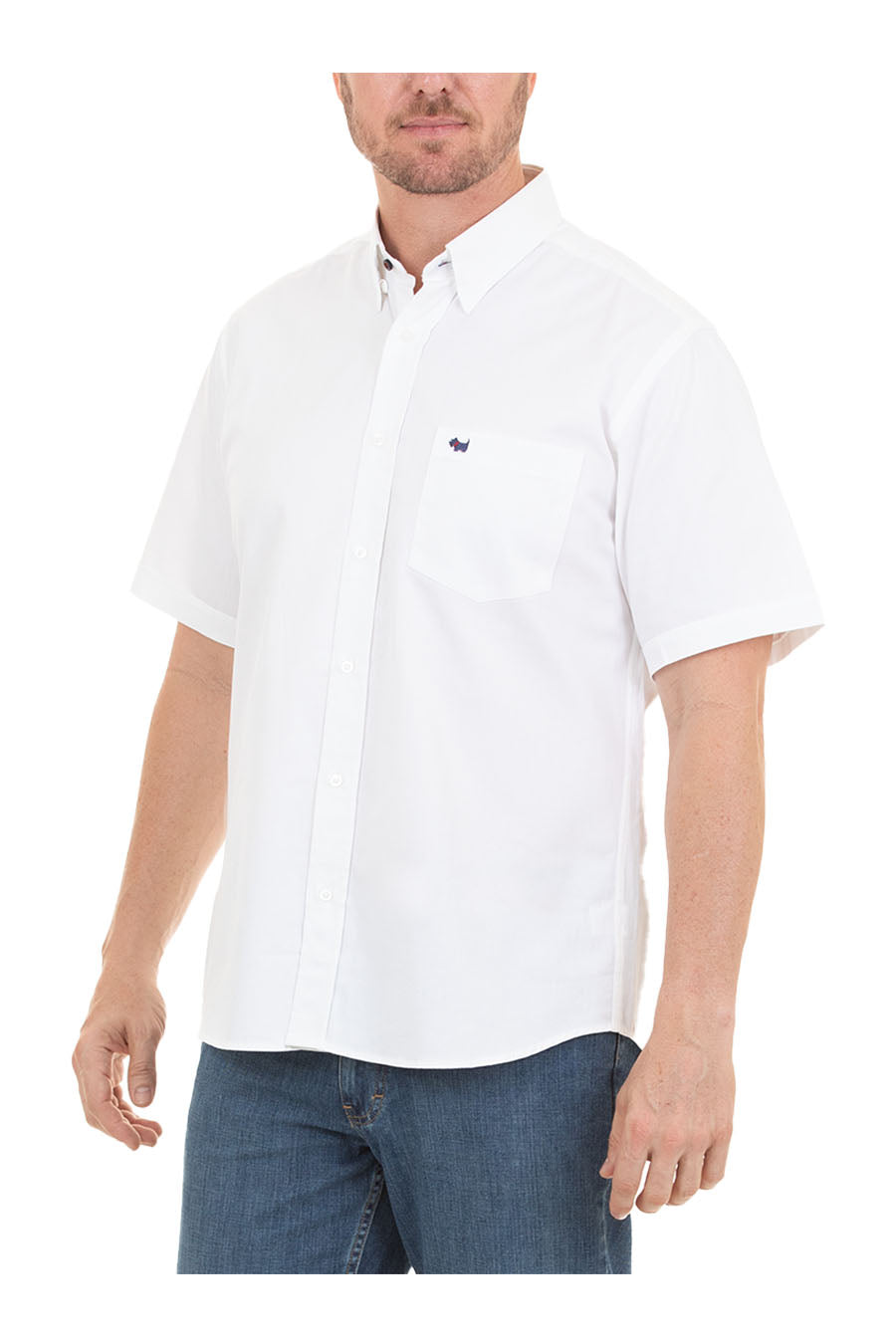 Camisa Gabardina manga corta