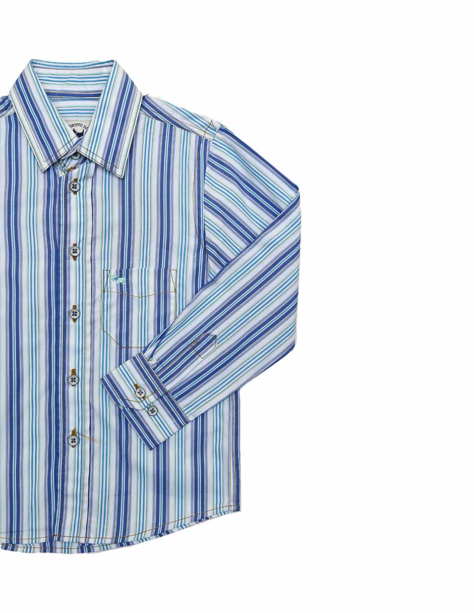 Camisa Carel Manga Larga