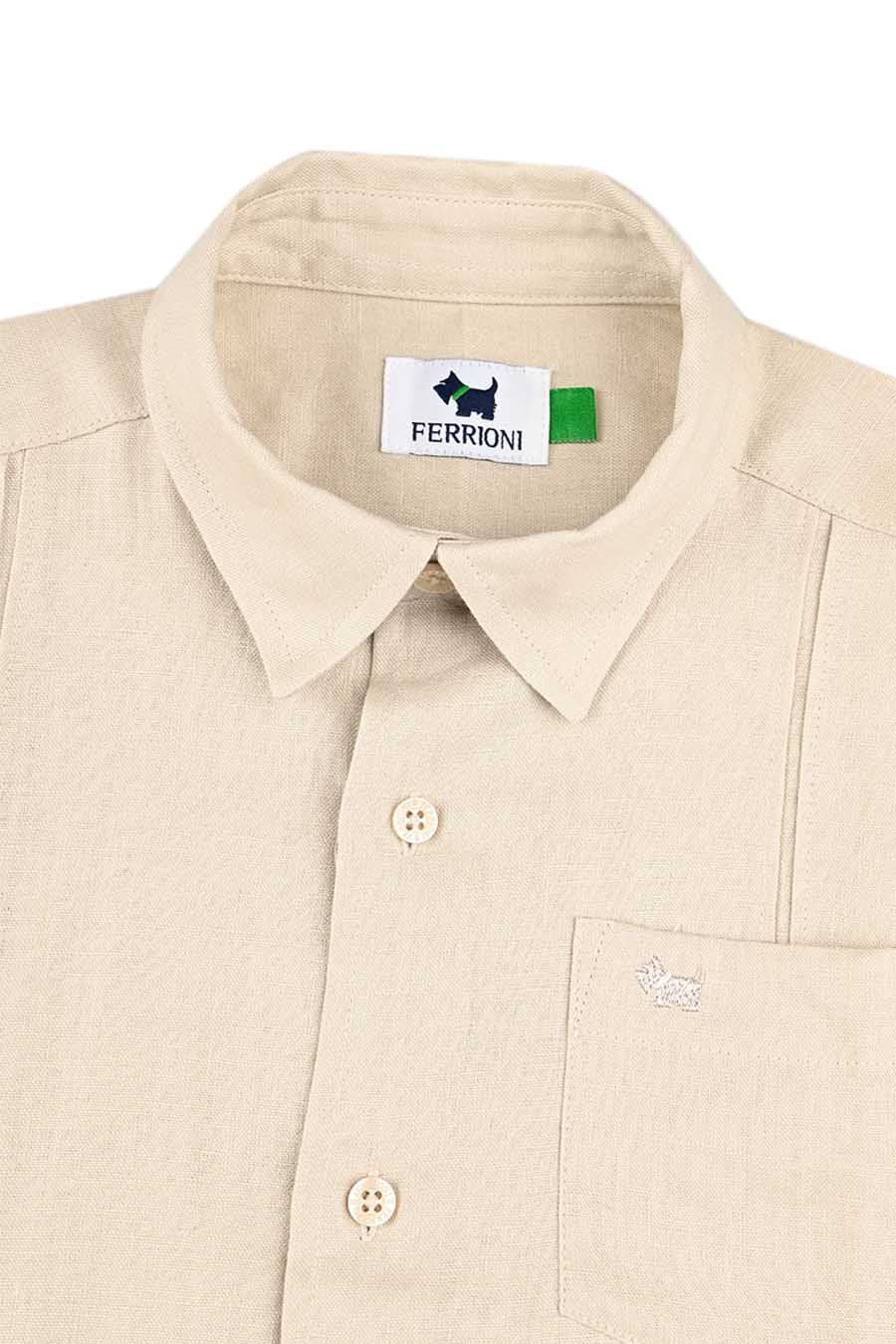 Guayabera Como Manga Corta