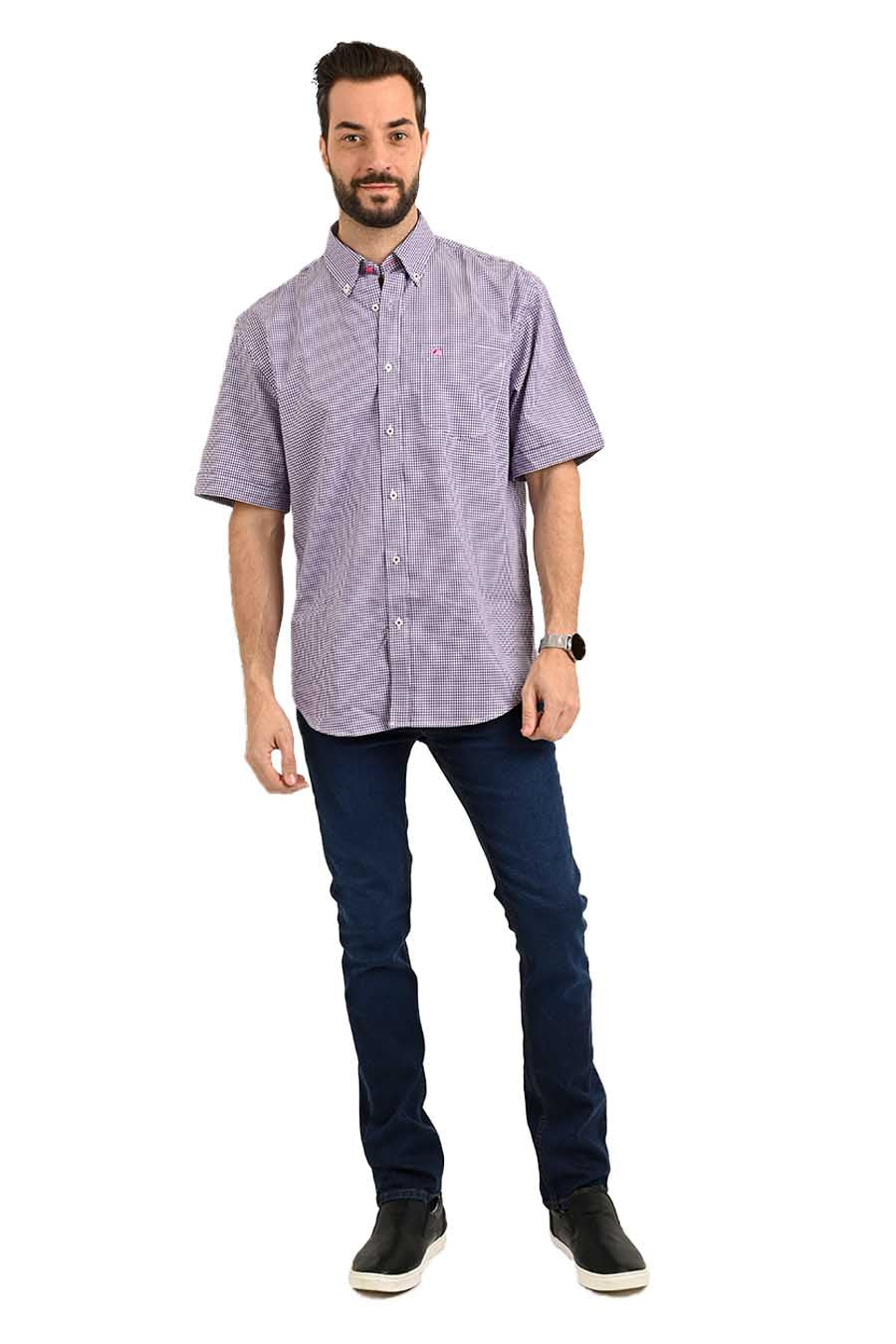 Camisa Chagall manga corta