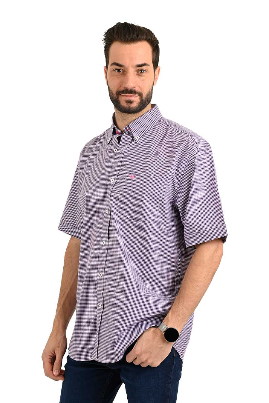 Camisa Chagall manga corta