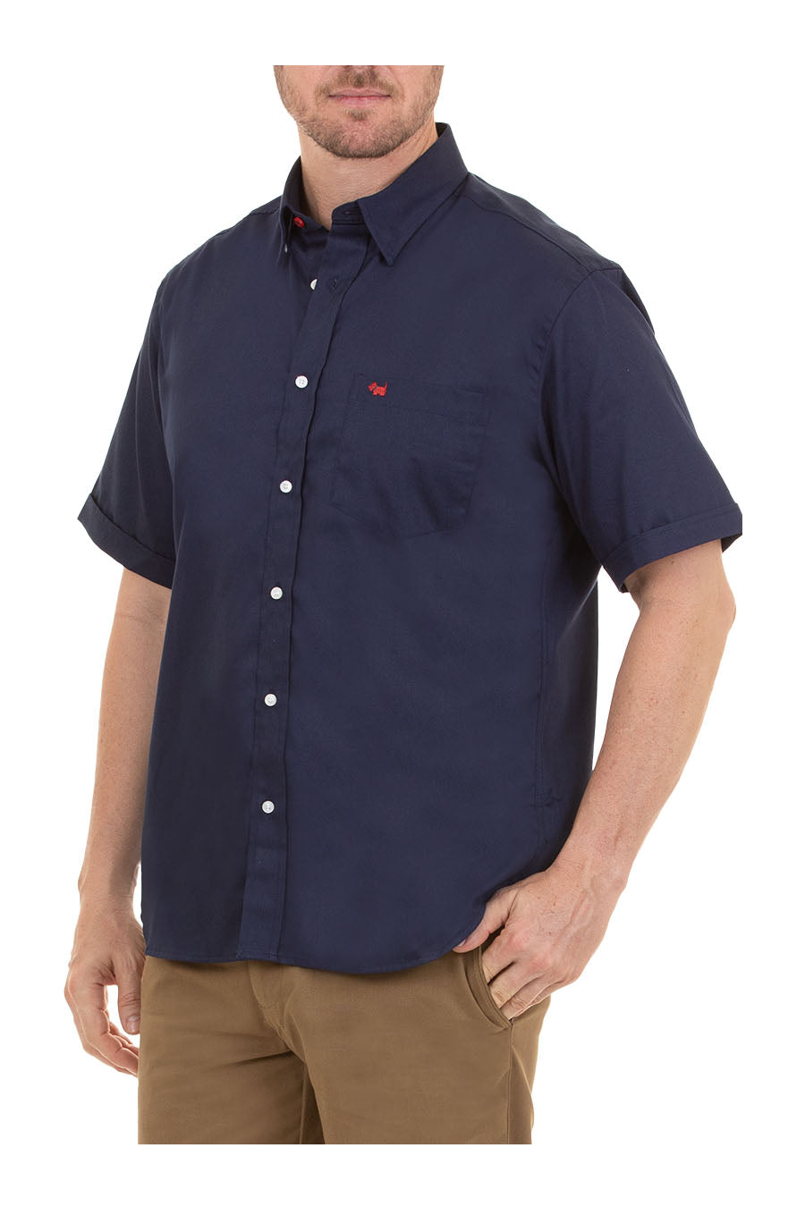 Camisa Gabardina manga corta