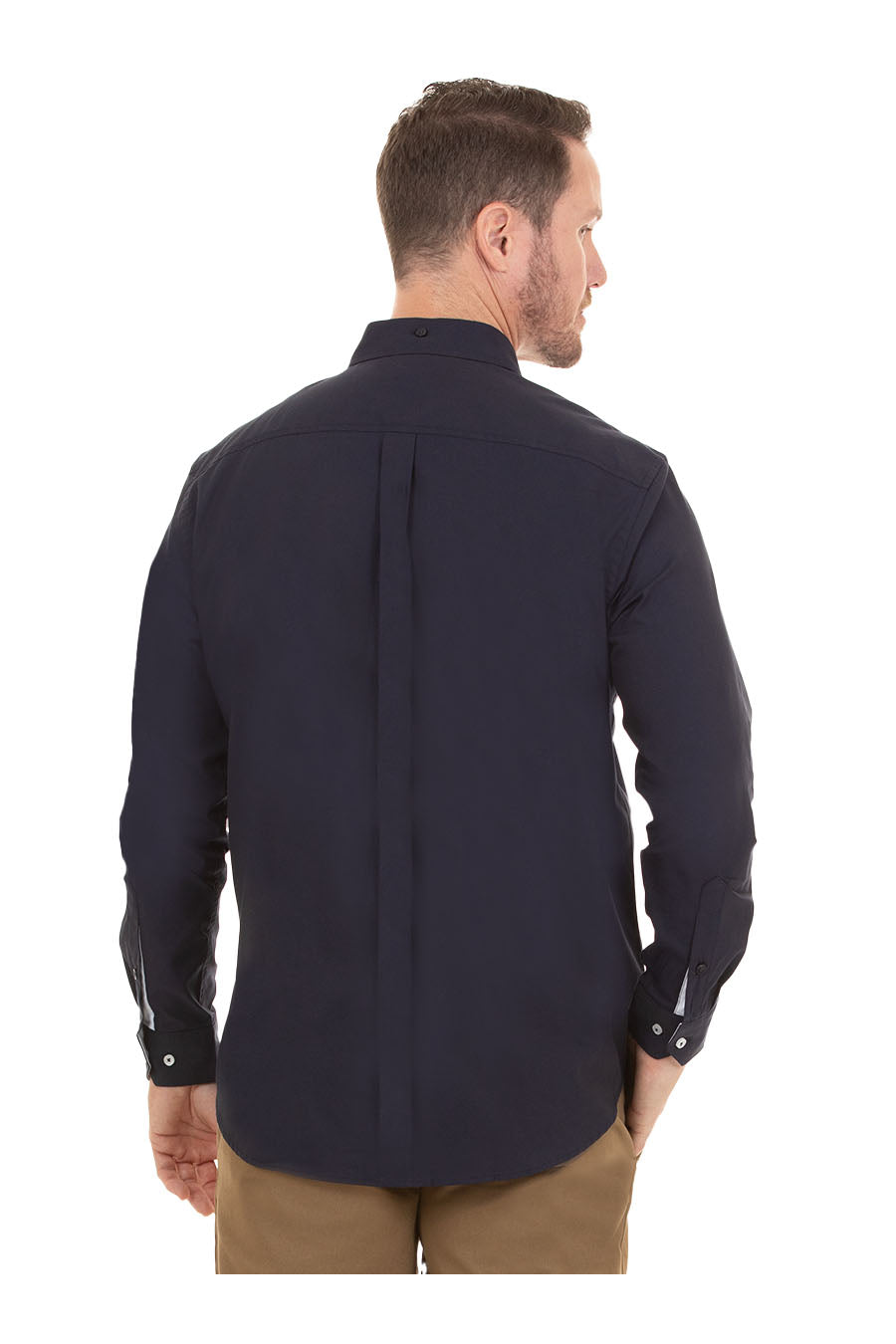 Camisa Oxford Manga Larga