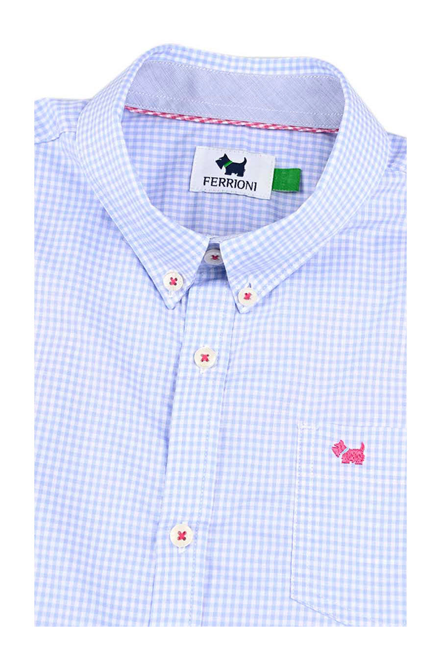 Camisa Chagall manga corta