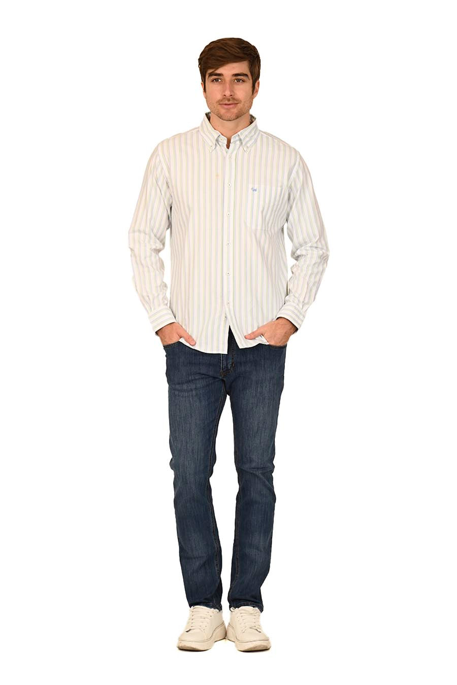 Camisa Crouche manga larga