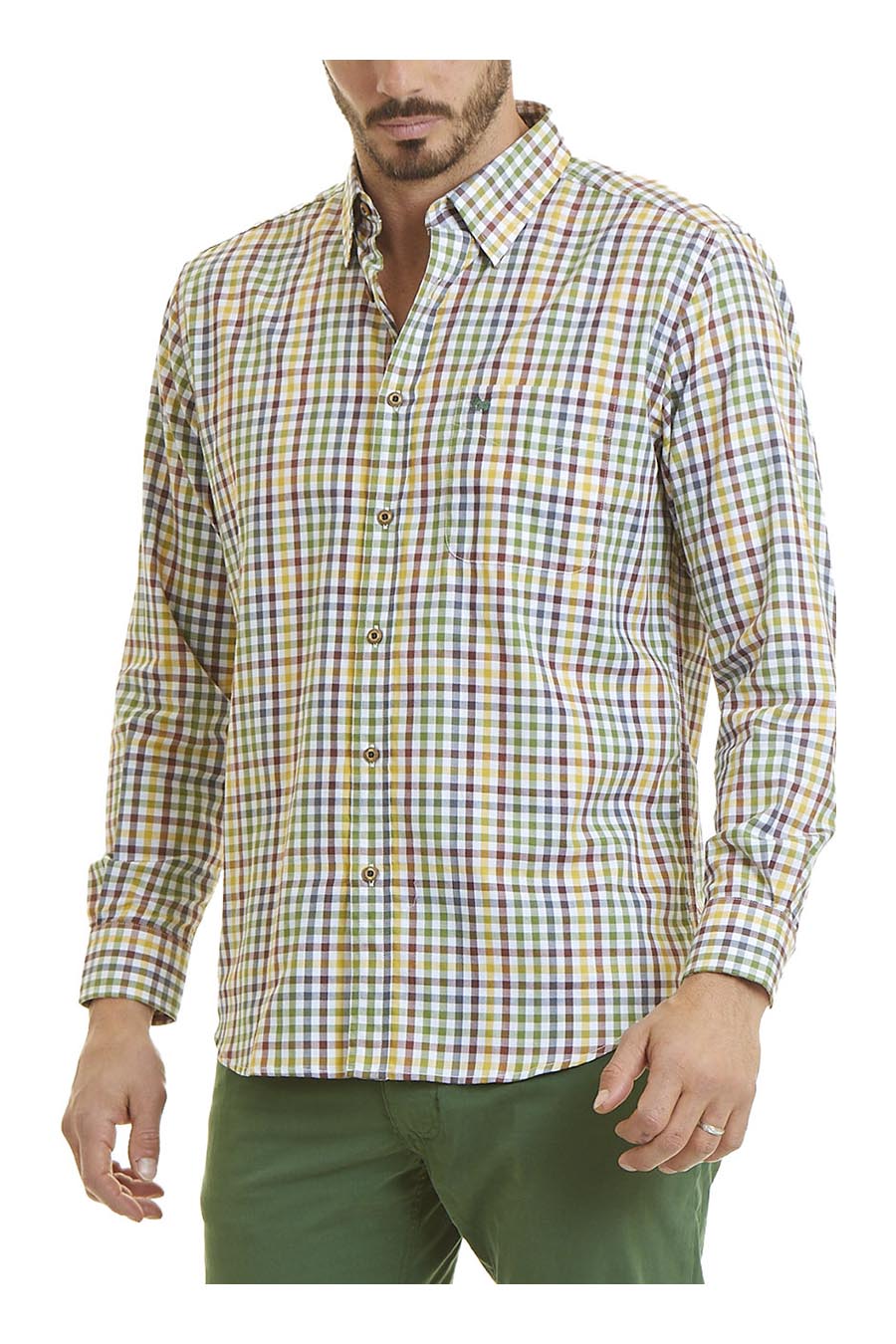 Camisa Nantua Manga Larga Talla Extra
