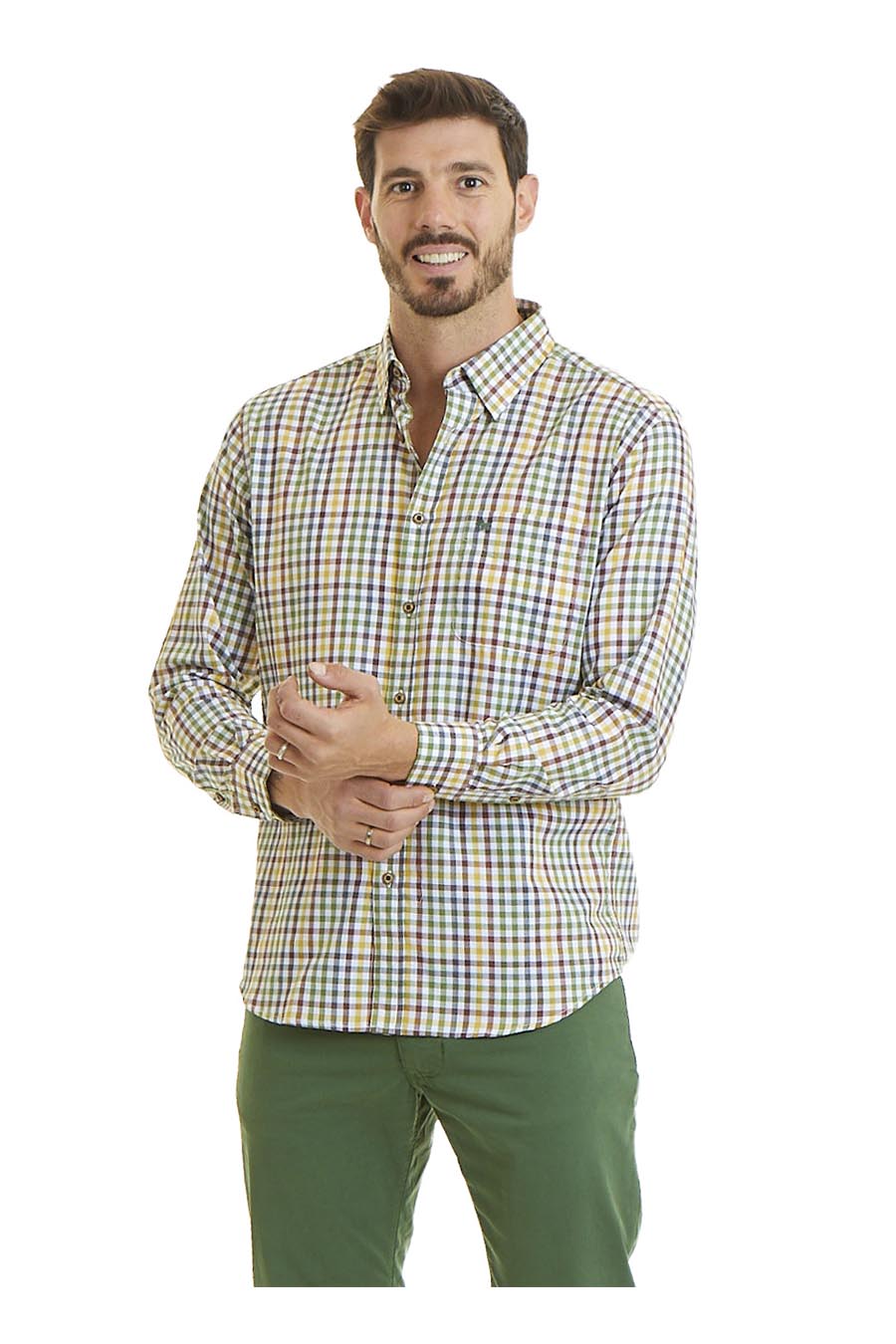 Camisa Nantua Manga Larga Talla Extra