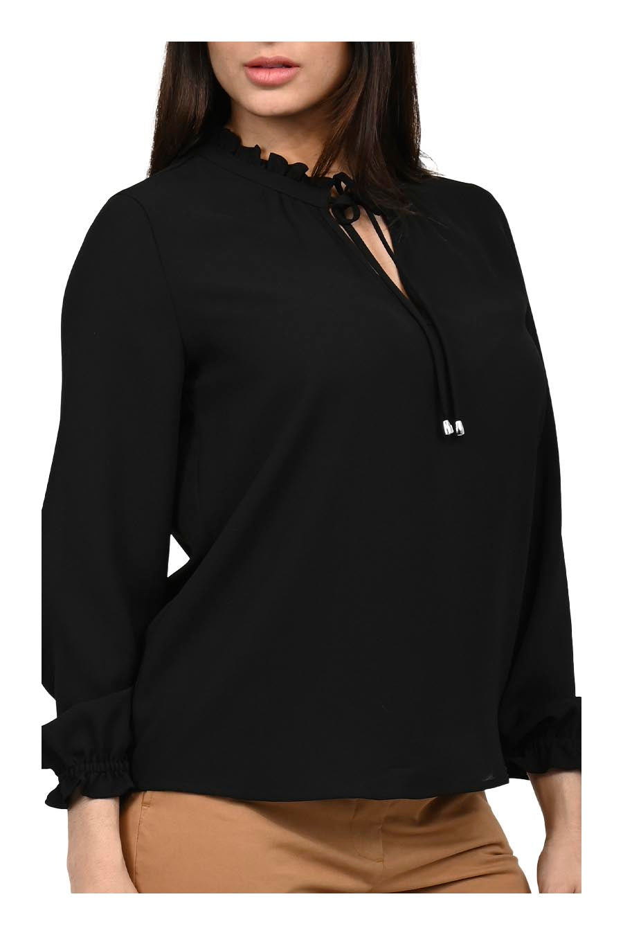 Blusa Maidel Manga Larga