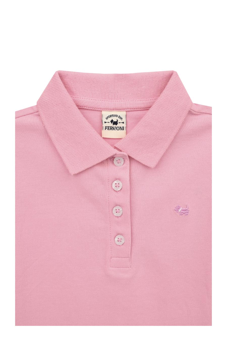 Polo Frilly Manga Corta