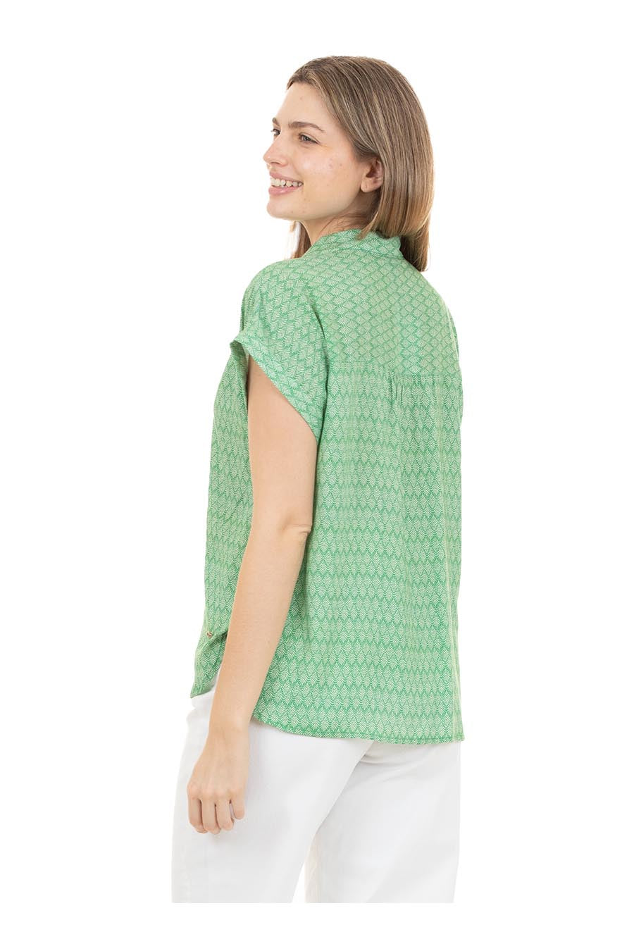 Blusa Oleny Manga Corta