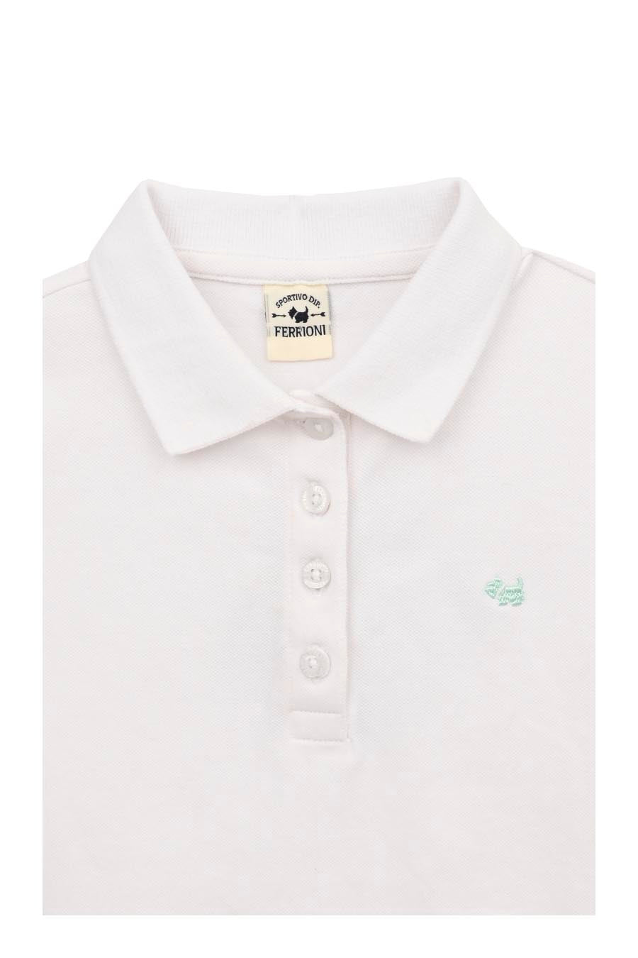 Polo Frilly Manga Corta