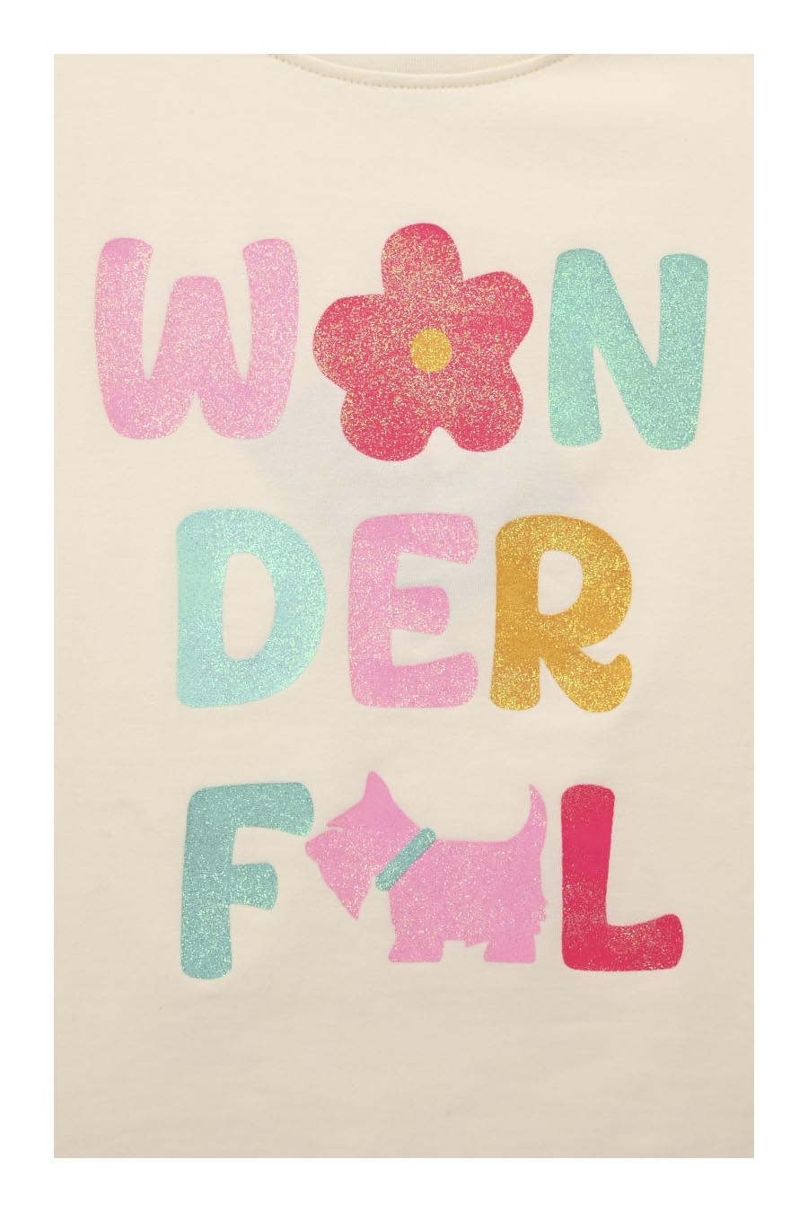 Playera Wonderfull Manga Corta