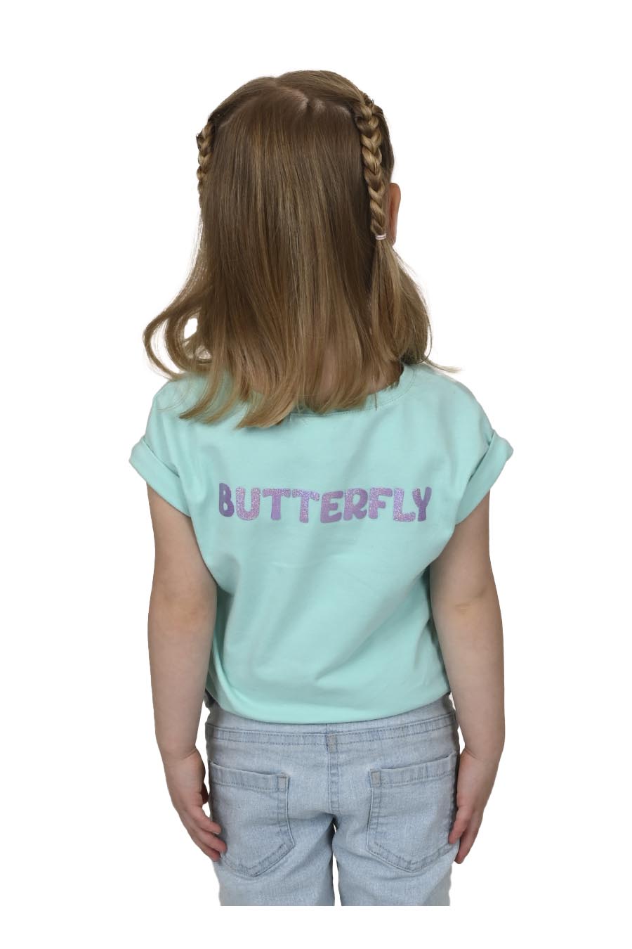 Playera Borboleta Manga Corta
