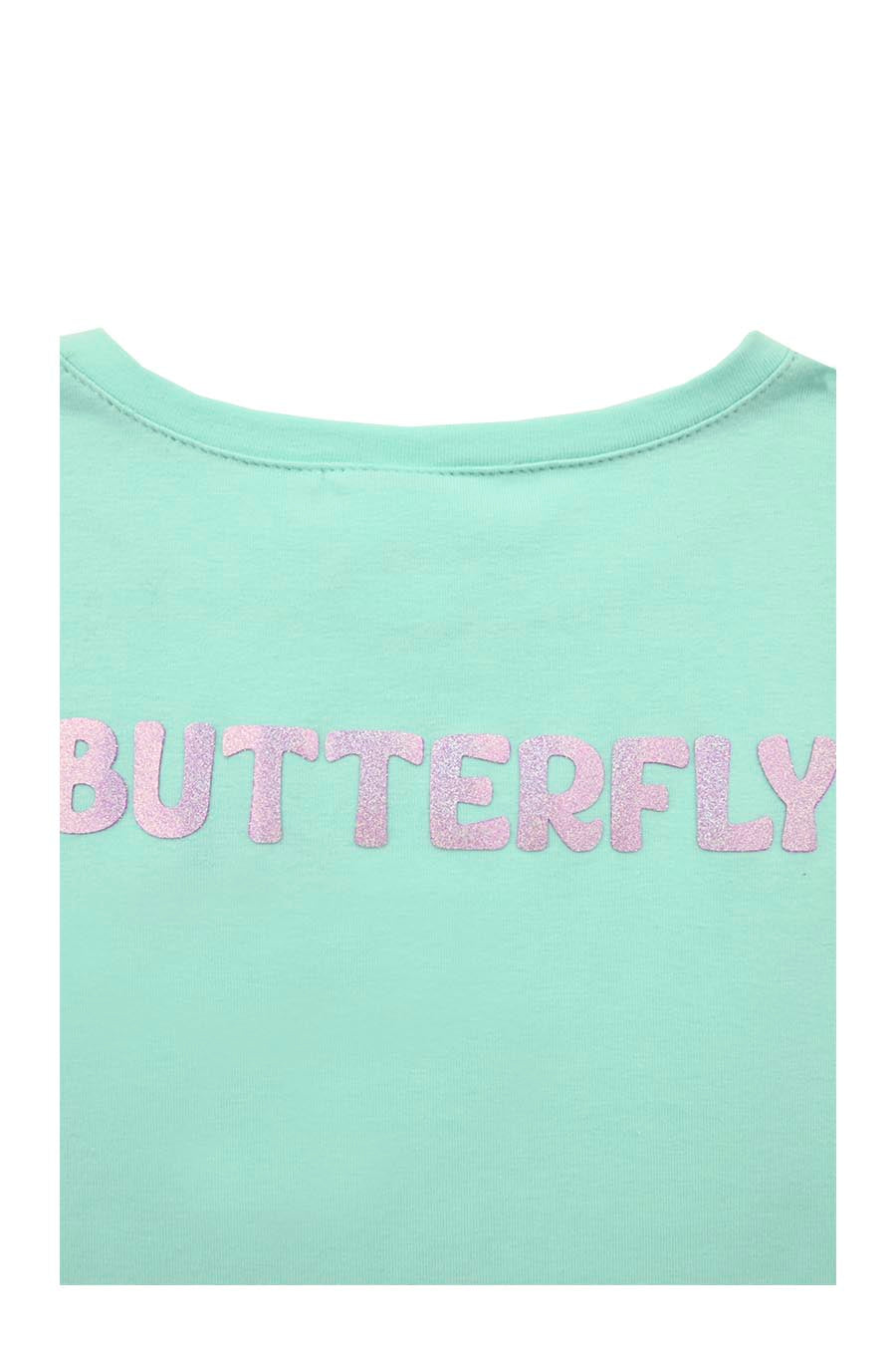 Playera Borboleta Manga Corta