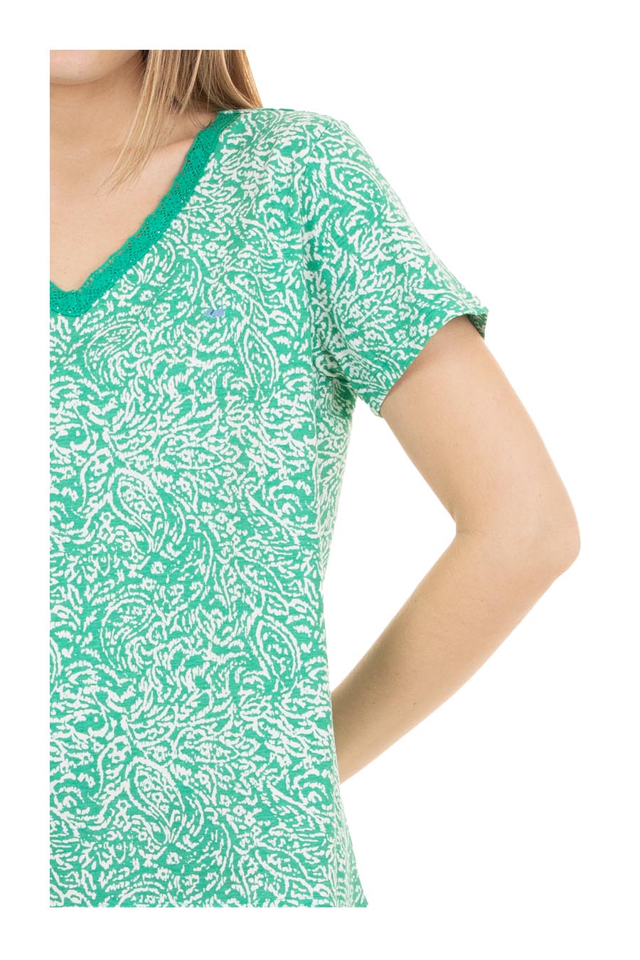 Playera Damiana Manga Corta