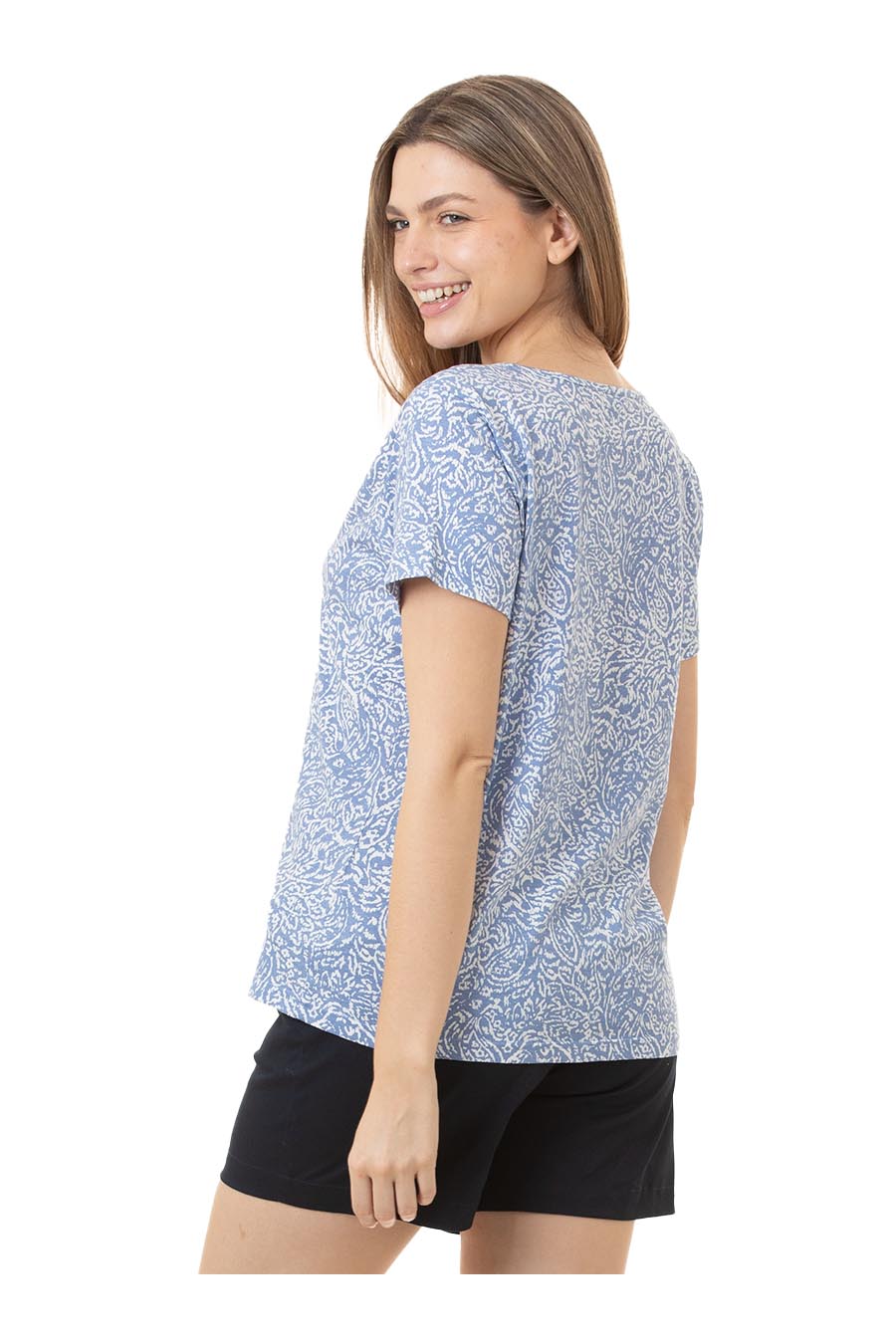Playera Damiana Manga Corta