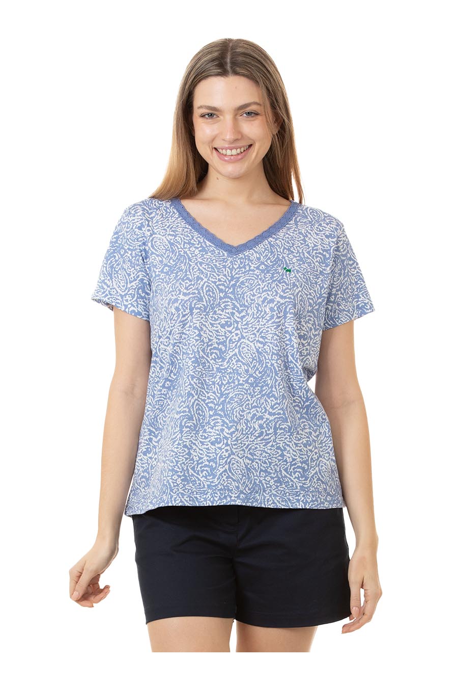 Playera Damiana Manga Corta