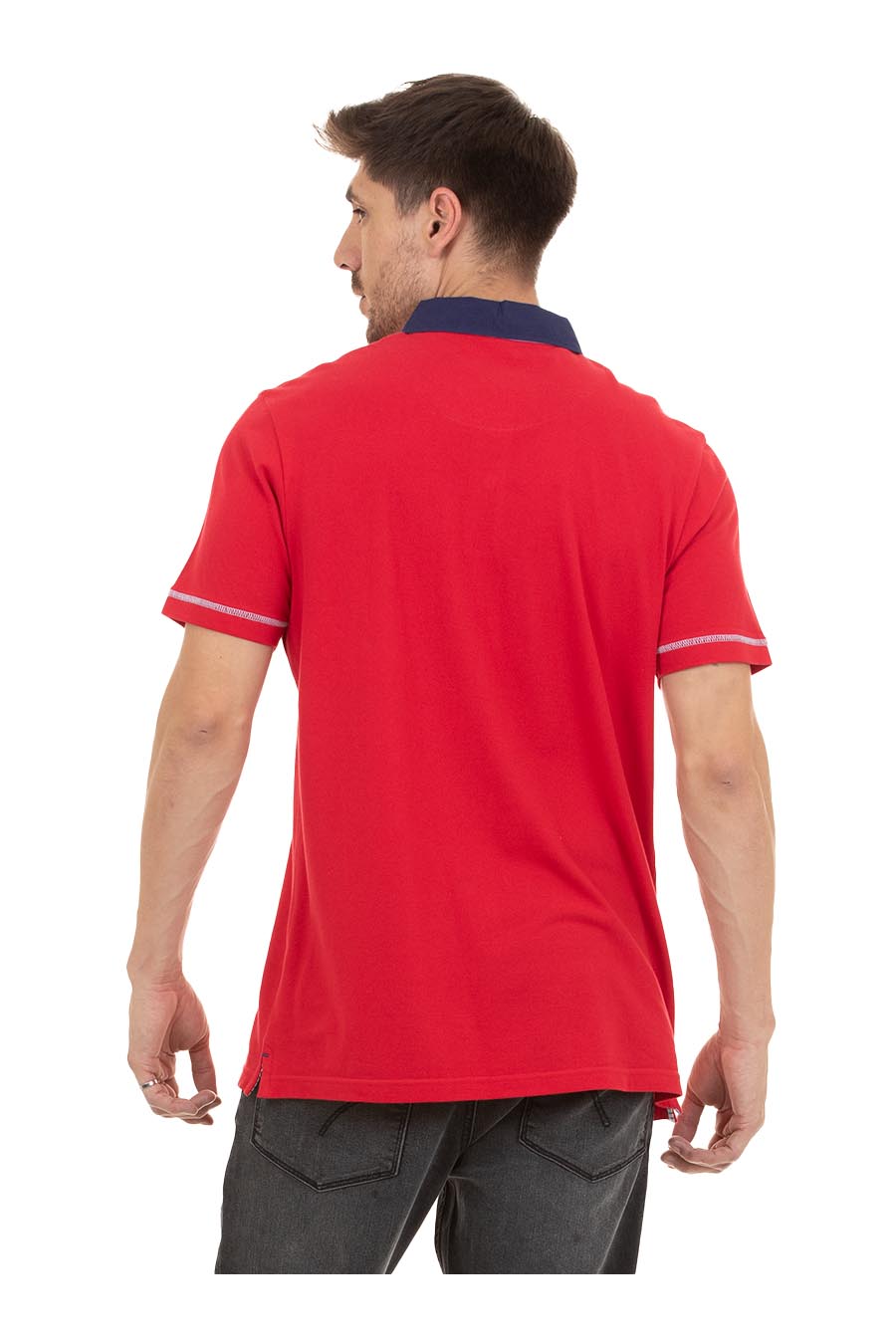 Polo Gilem Manga Corta