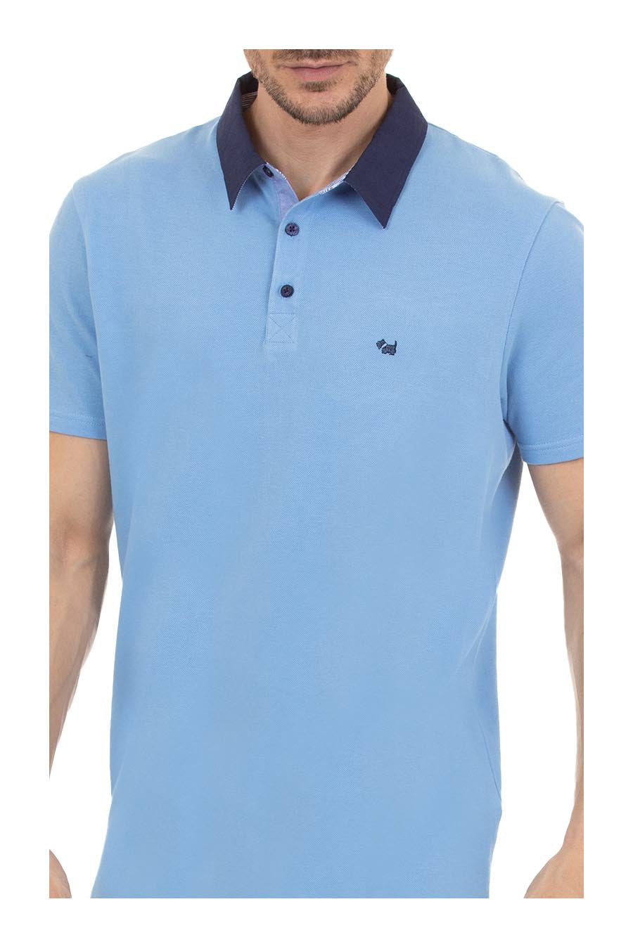 Polo Gilem Manga Corta