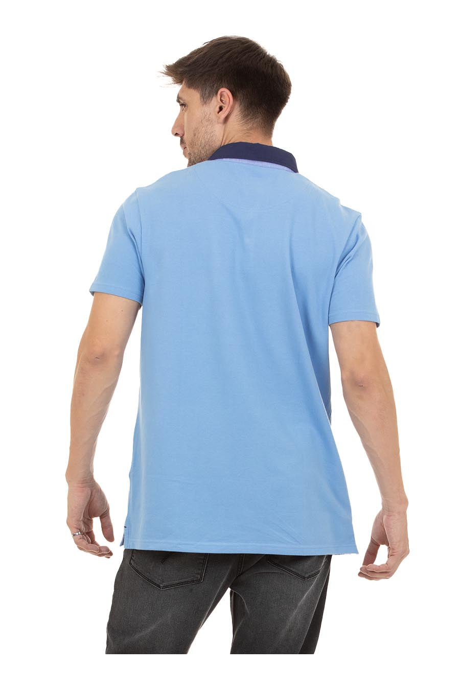 Polo Gilem Manga Corta