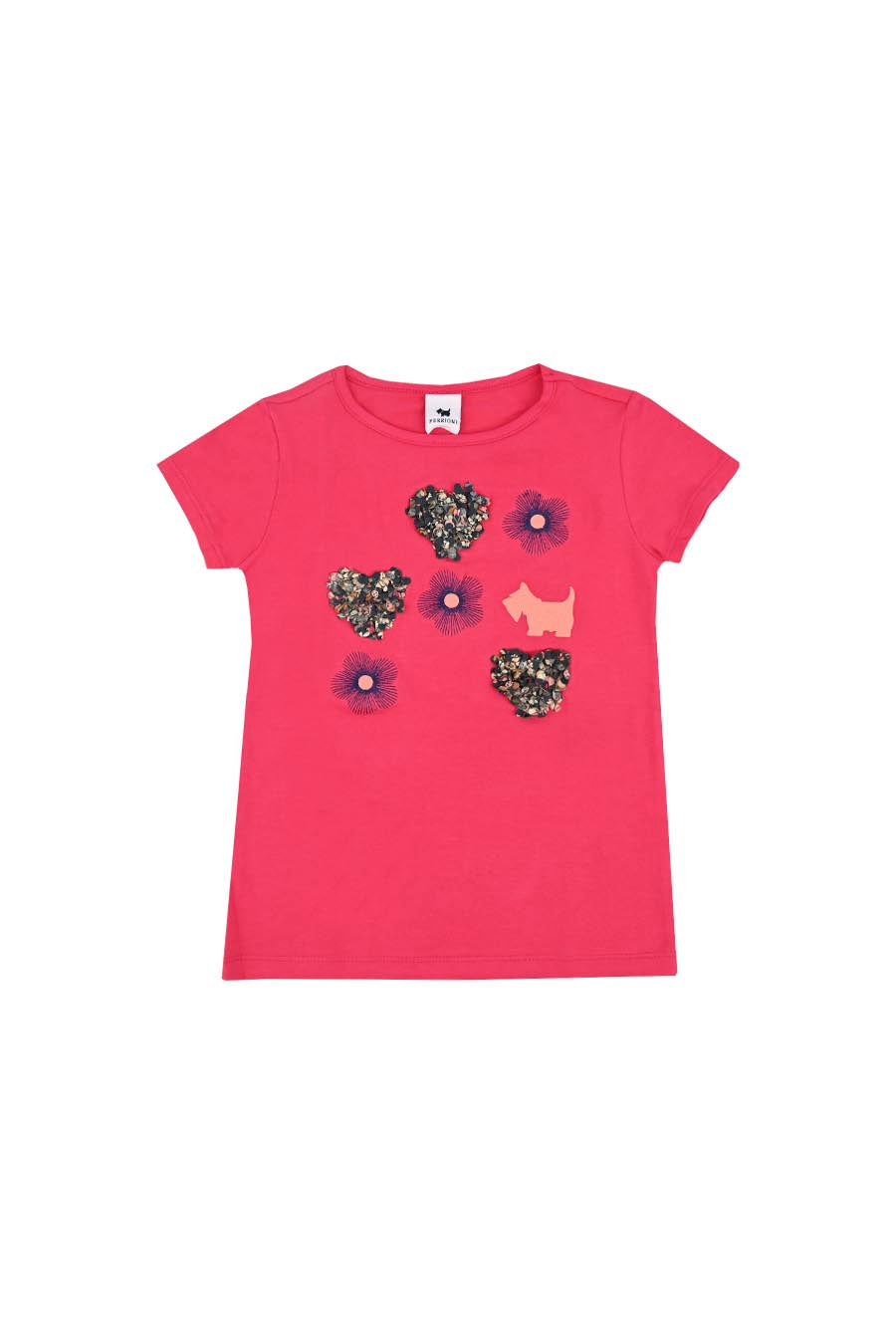 Playera Monetti Manga Corta