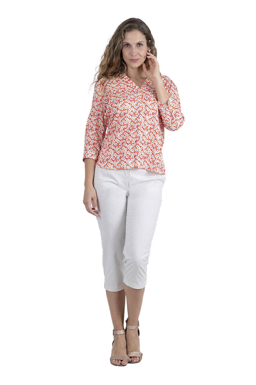 Blusa Moran Manga 3/4