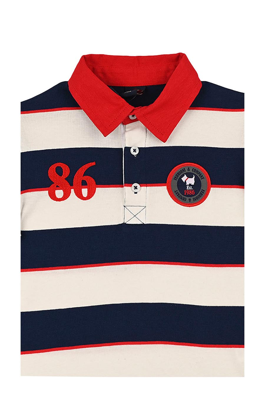 Polo Crowe manga larga