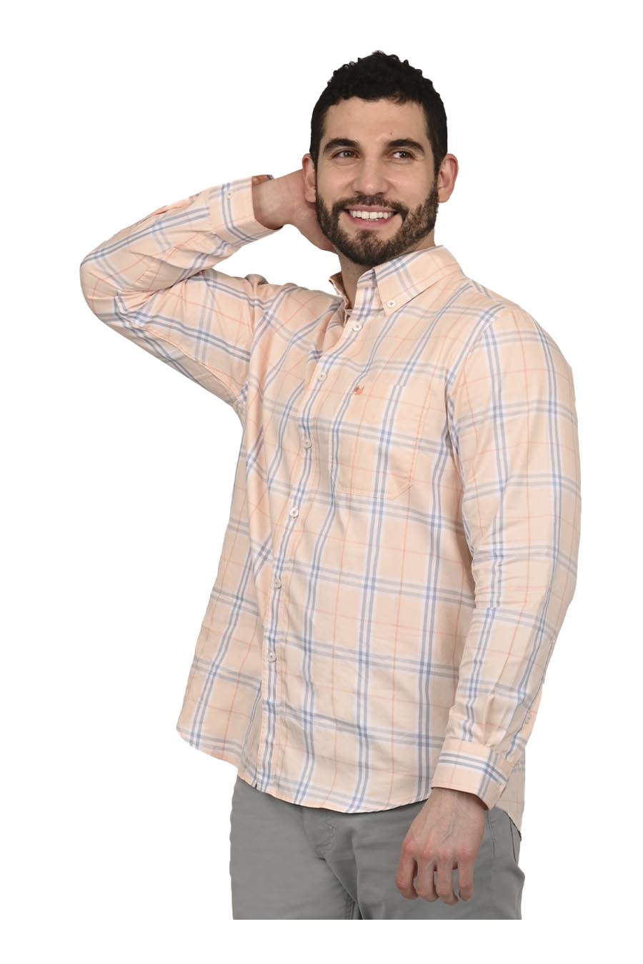 Camisa Kenya Manga Larga