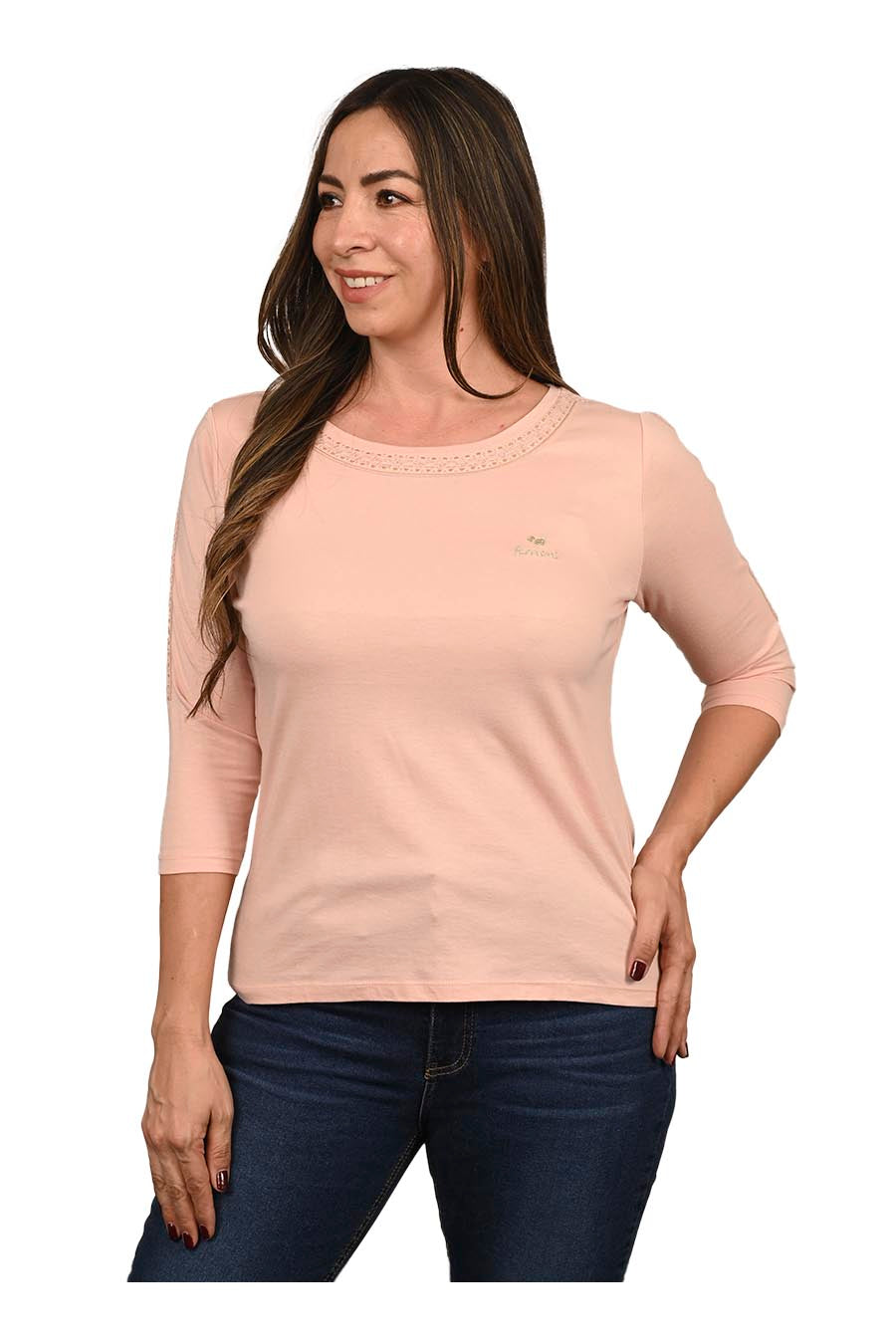 Playera Milani Manga 3/4