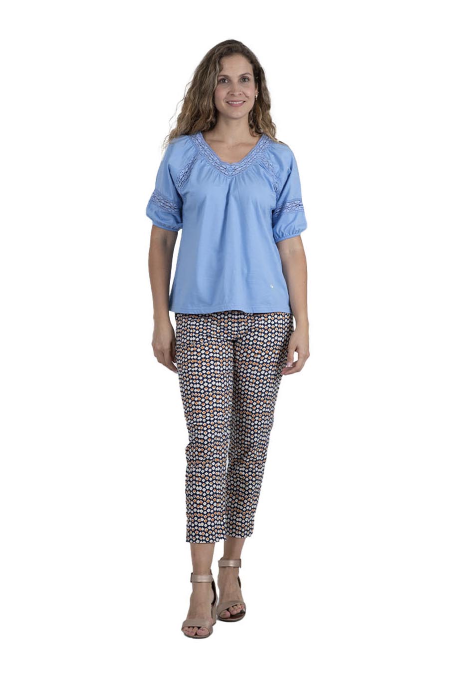 Playera Edira Manga Corta