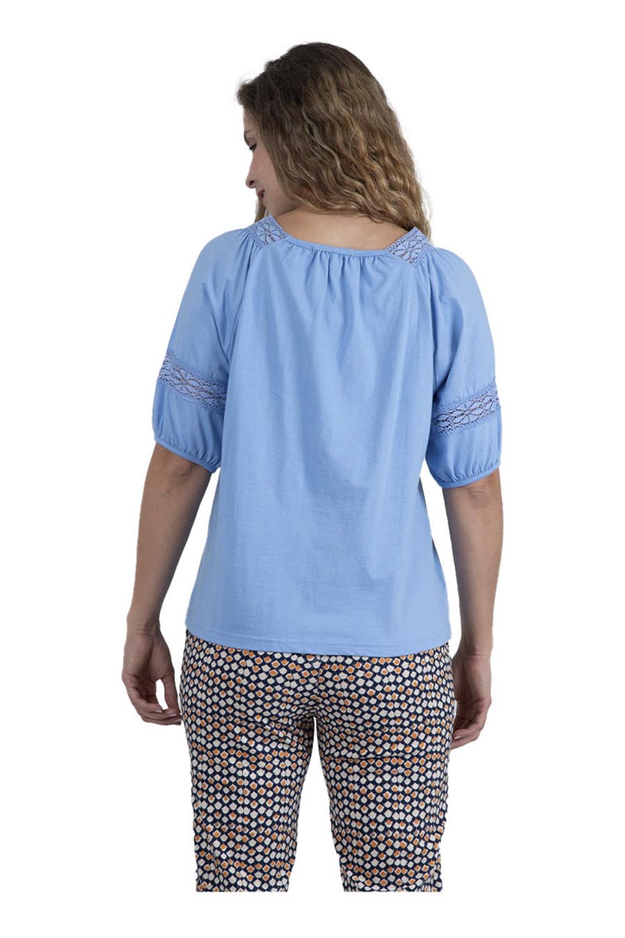 Playera Edira Manga Corta