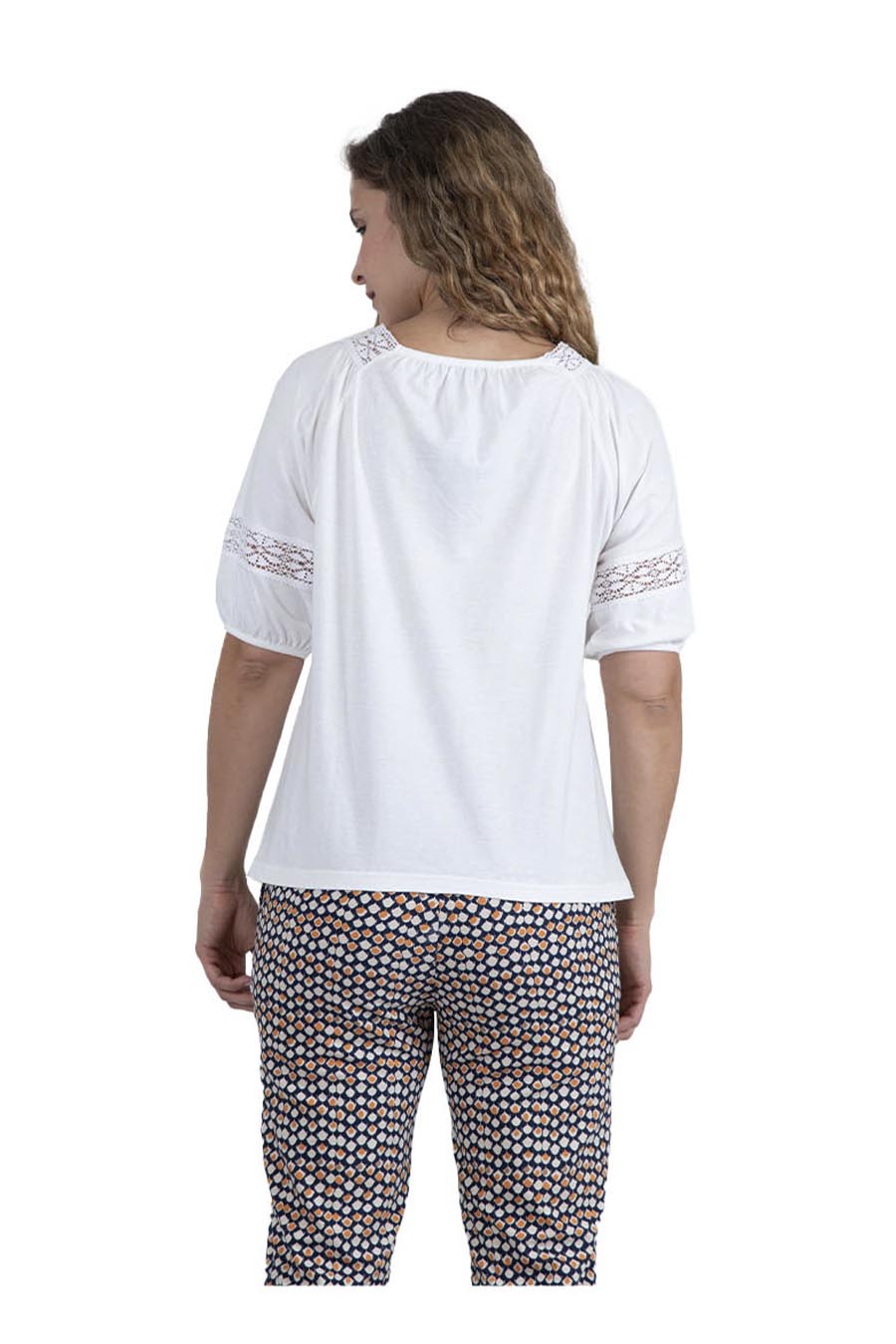Playera Edira Manga Corta