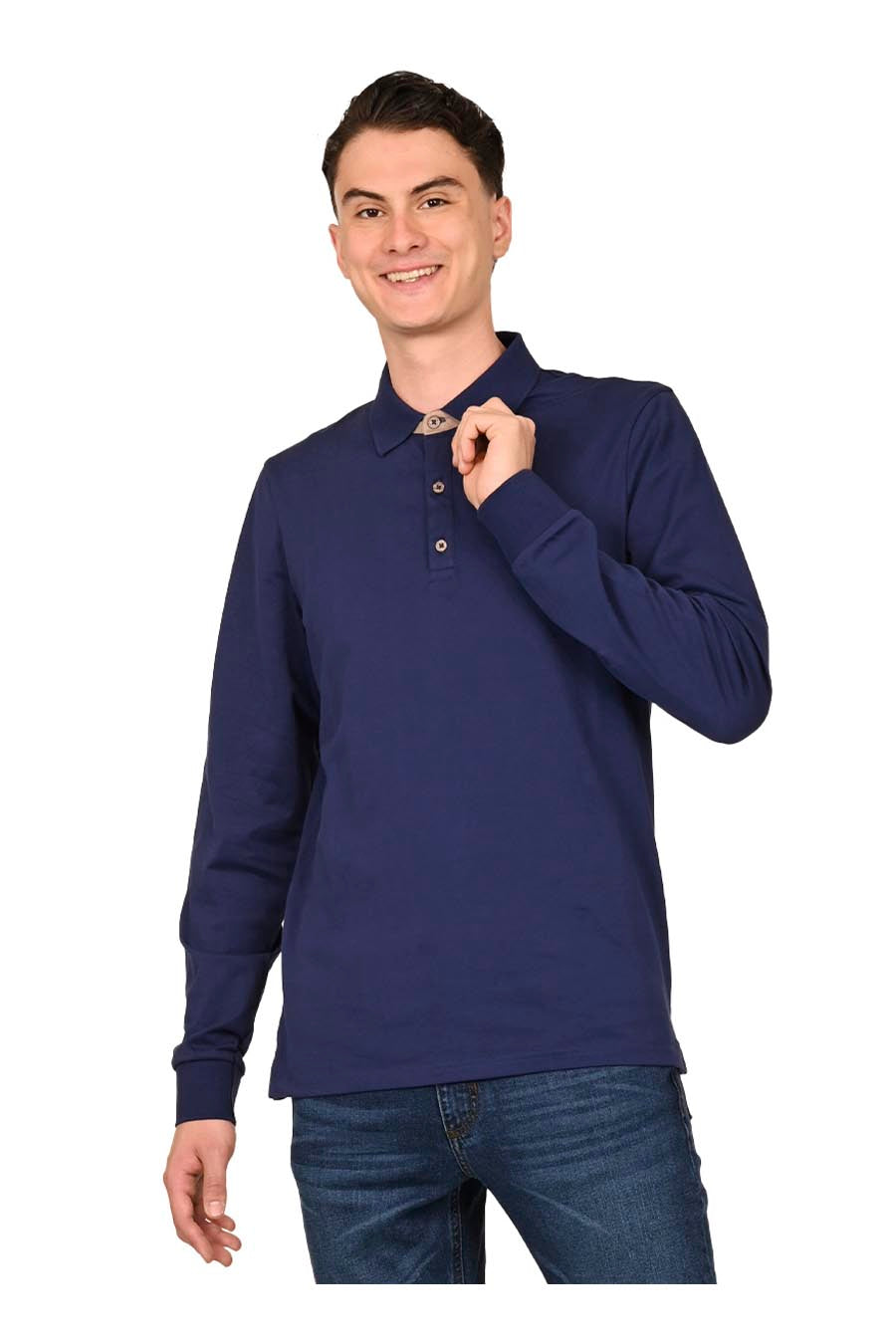 Polo Raudal Manga Larga Slim Fit