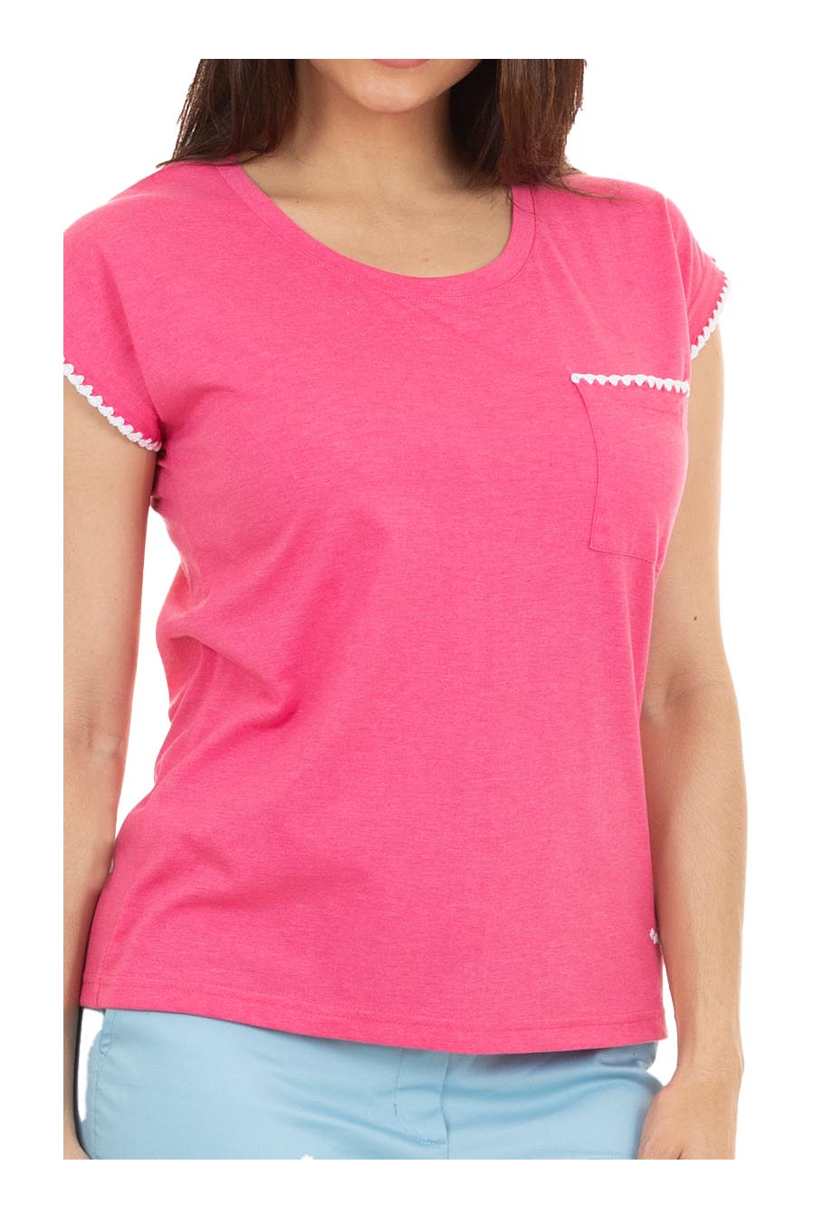 Playera Morina Manga Corta