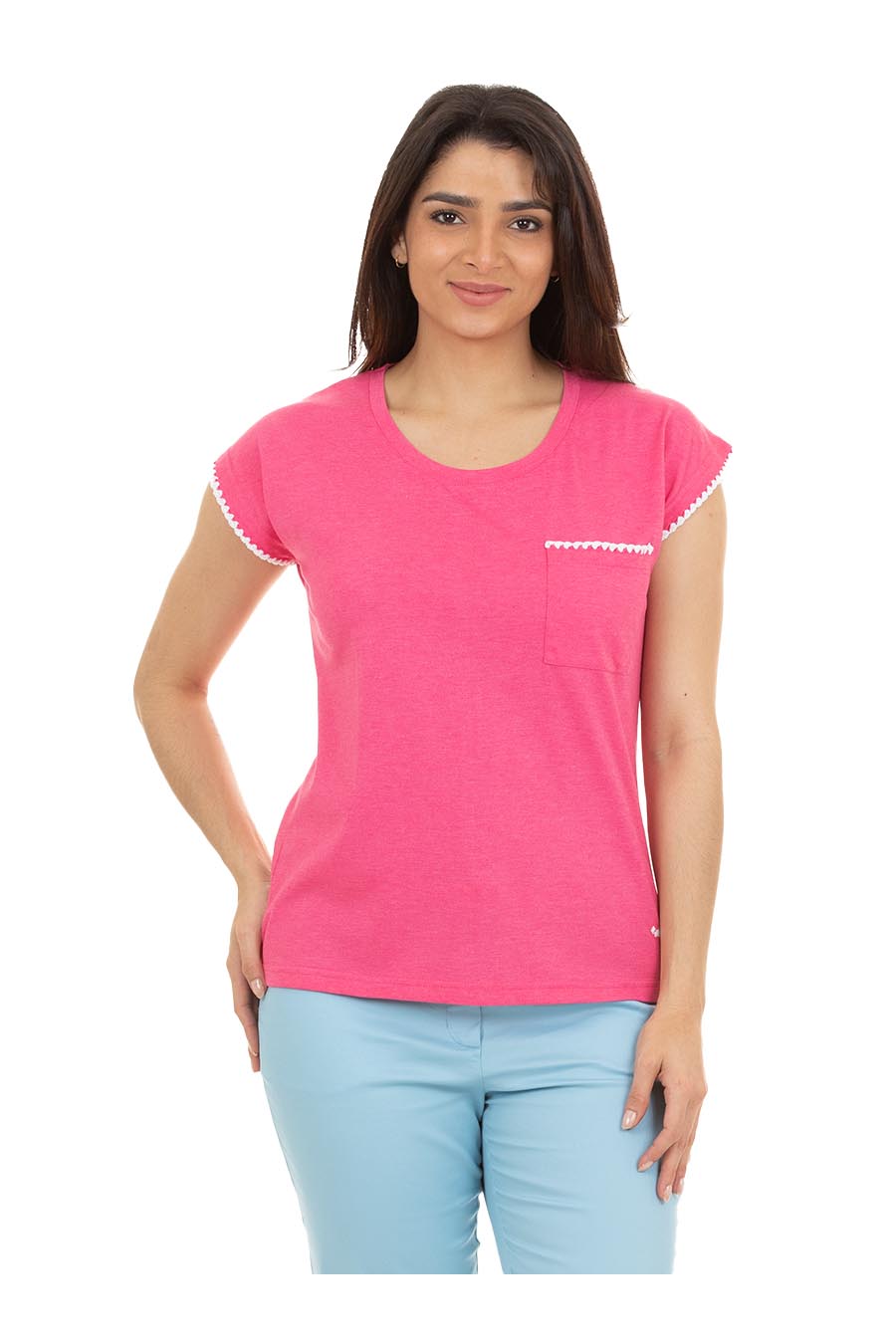 Playera Morina Manga Corta