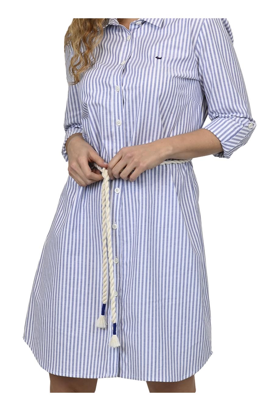 Vestido Conrad Manga 3/4 Arremangable