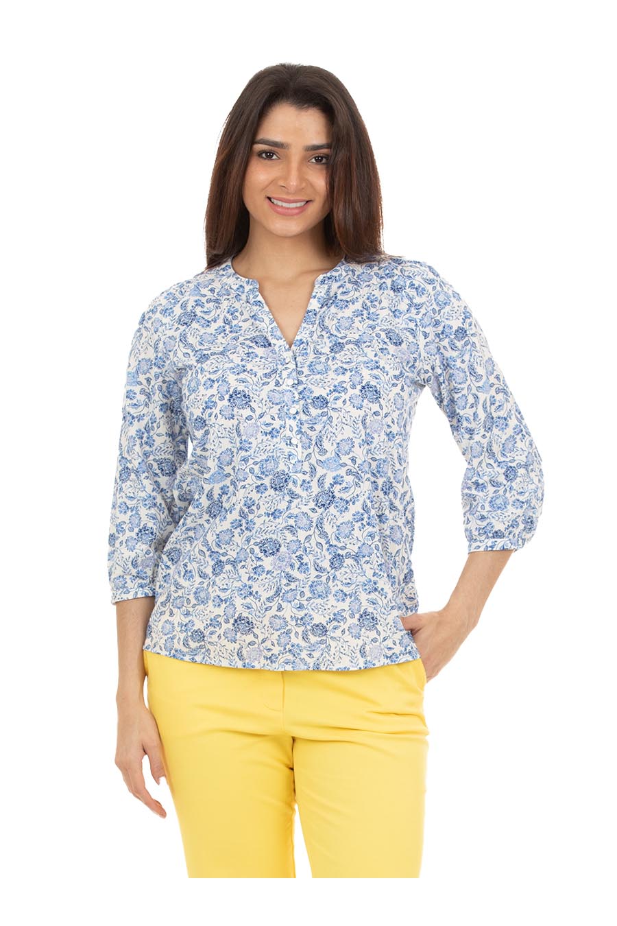 Blusa Natalia Manga 3/4