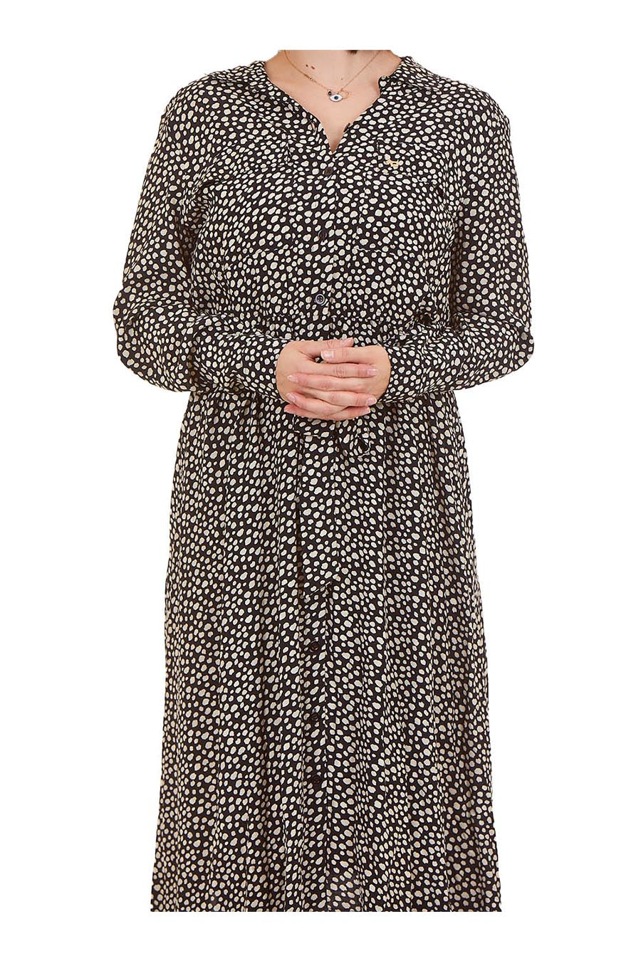 Vestido Masaki manga larga
