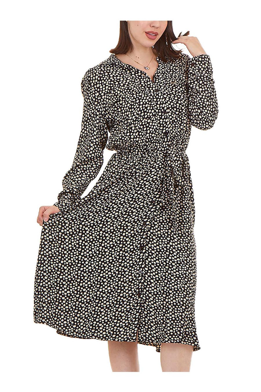 Vestido Masaki manga larga