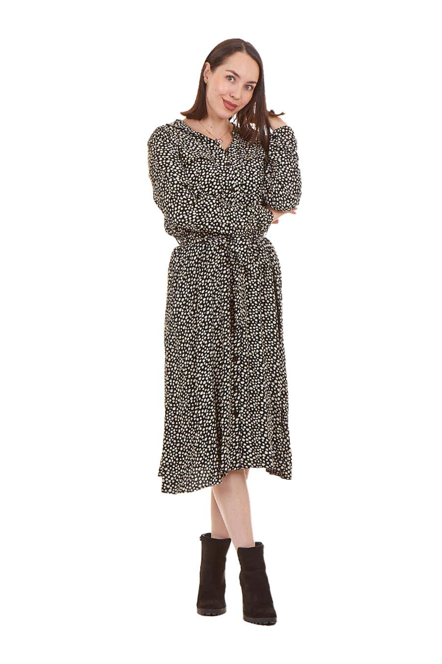 Vestido Masaki manga larga