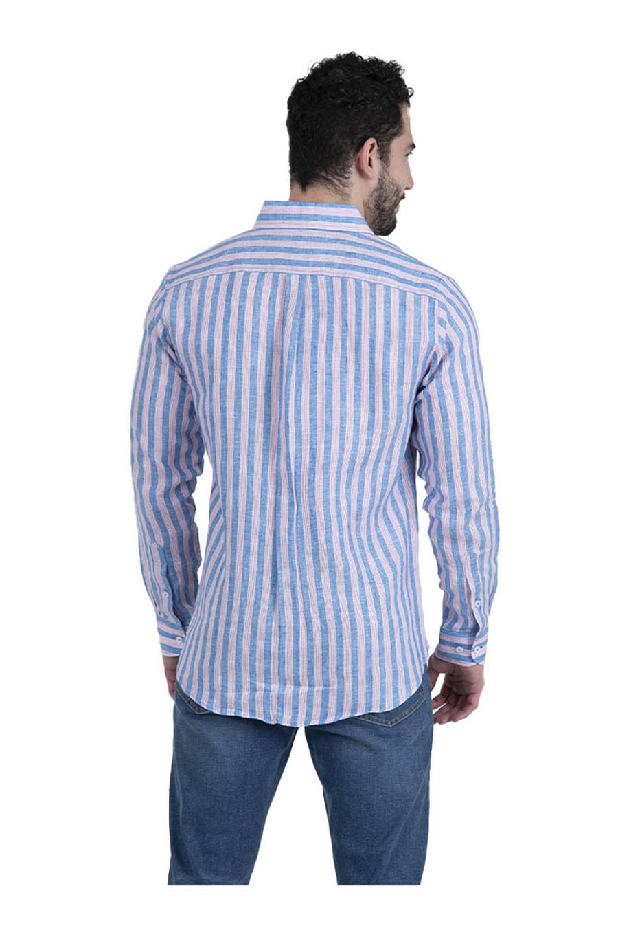 Camisa Yanai Manga Larga Slim Fit