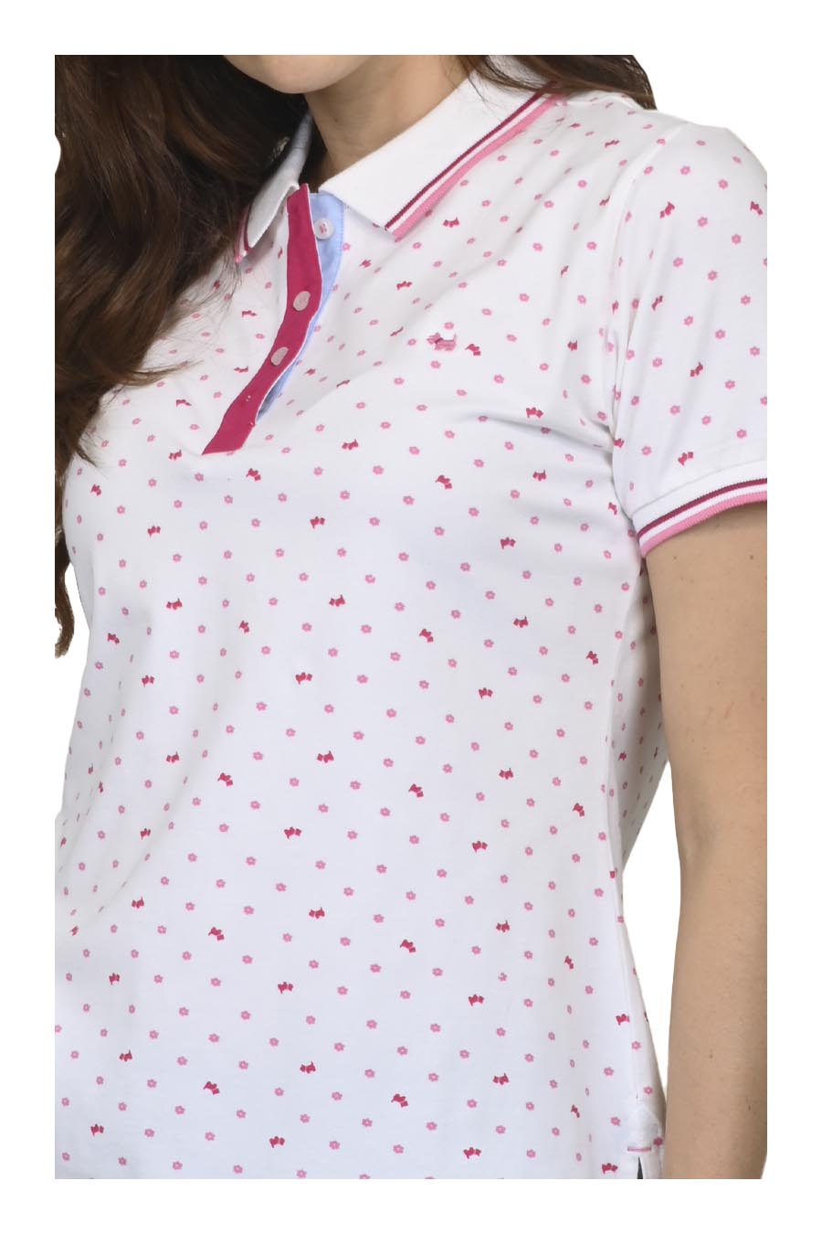 Polo Floretti Manga Corta