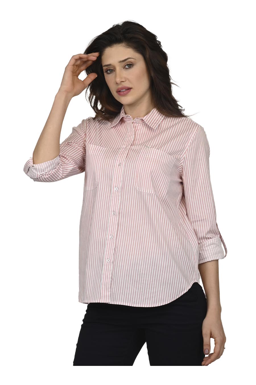 Blusa Dorina Manga Larga Arremangable
