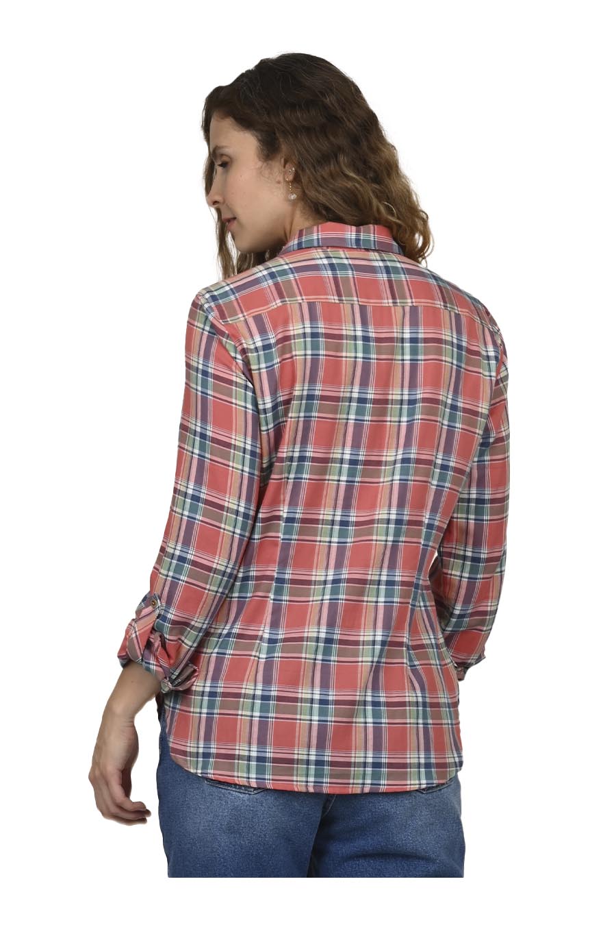 Blusa Hadia Manga Larga Arremangable